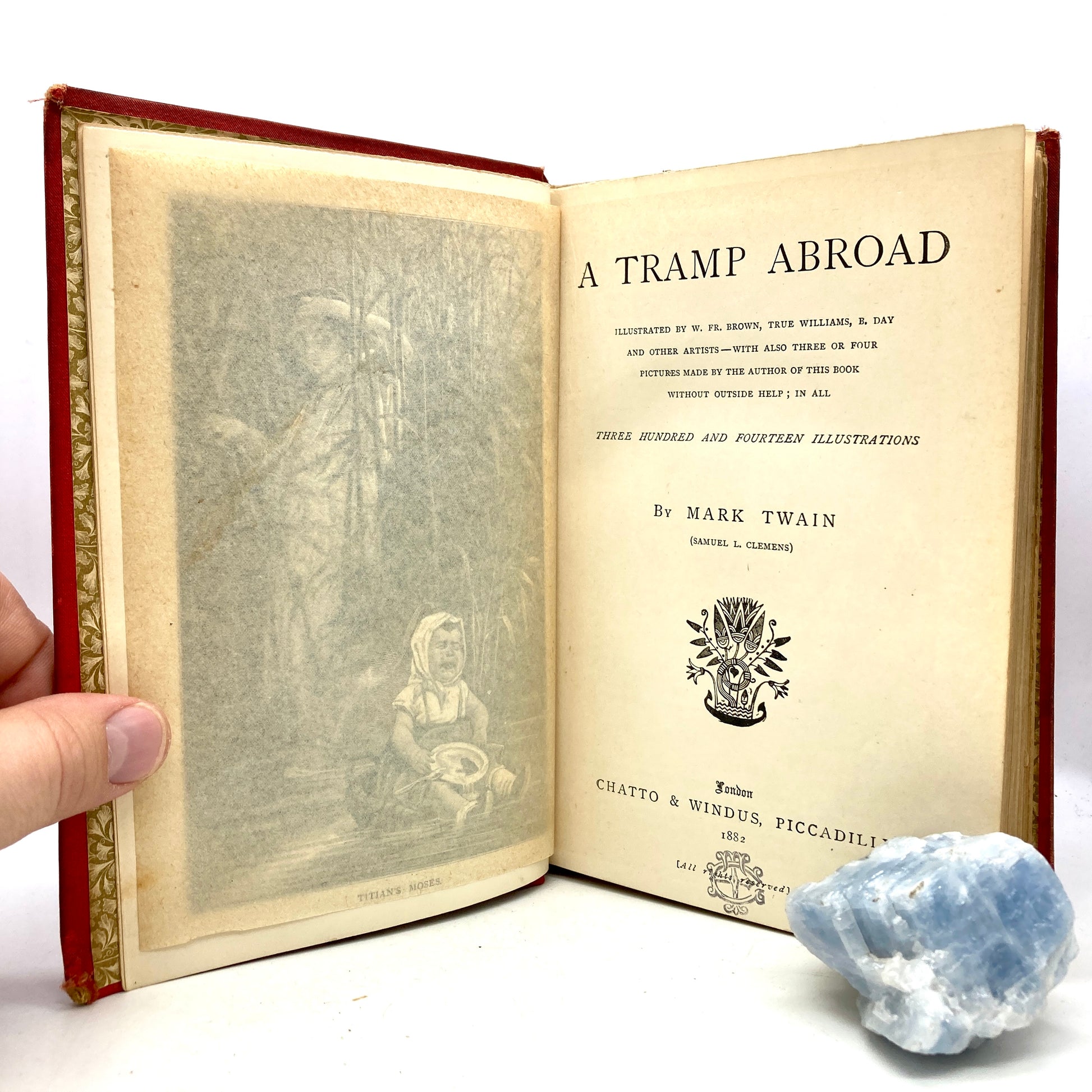 TWAIN, Mark "A Tramp Abroad" [Chatto and Windus, 1882] - Buzz Bookstore