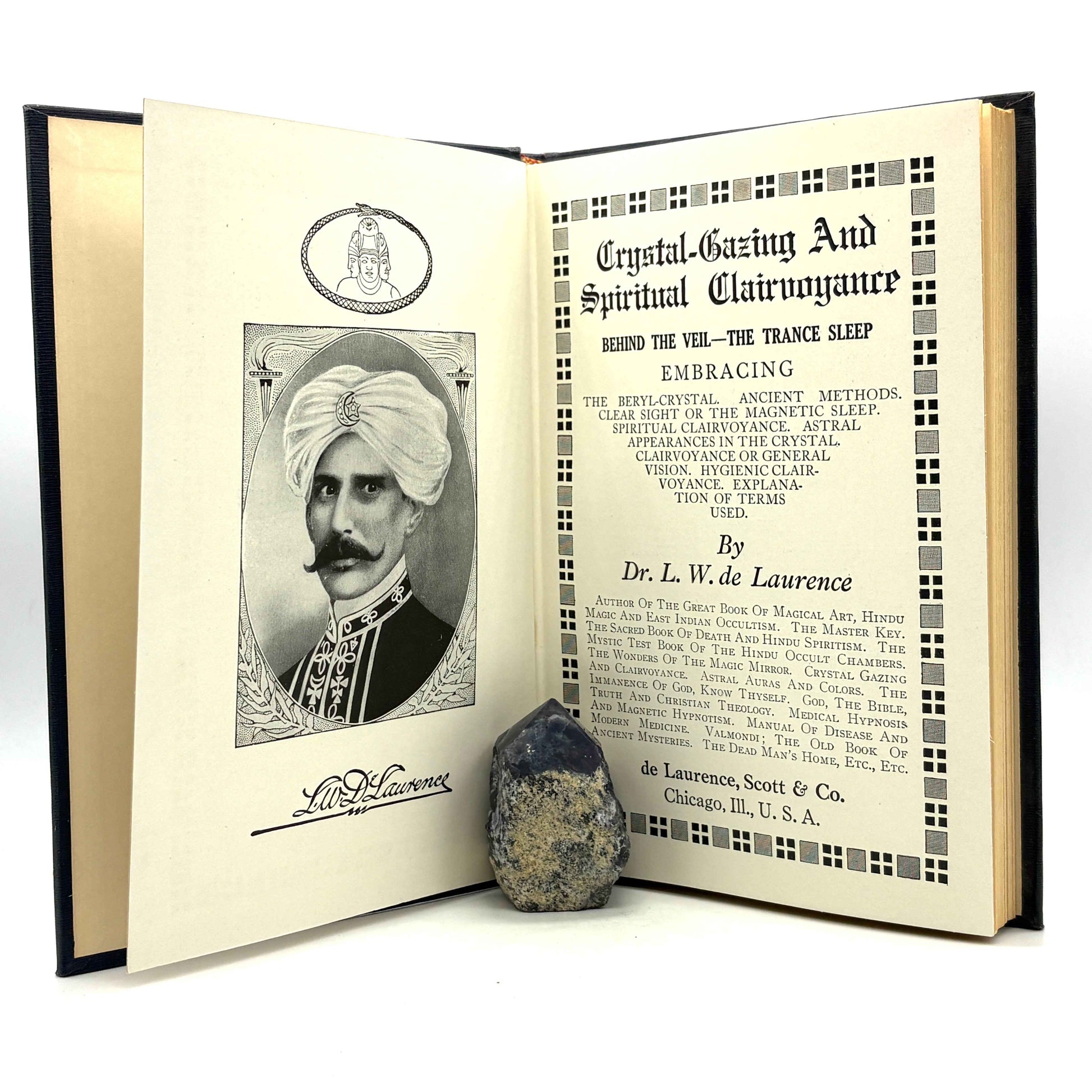 DE LAURENCE, L. W. “Crystal-Gazing and Spiritual Clairvoyance” [de Laurence, 1913]