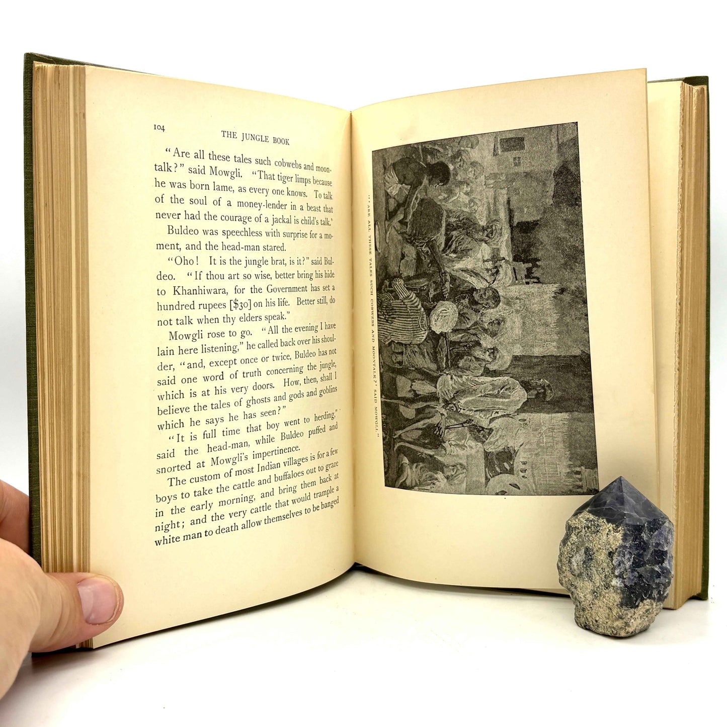 KIPLING, Rudyard "The Jungle Book" [The Century Co., 1912] NF