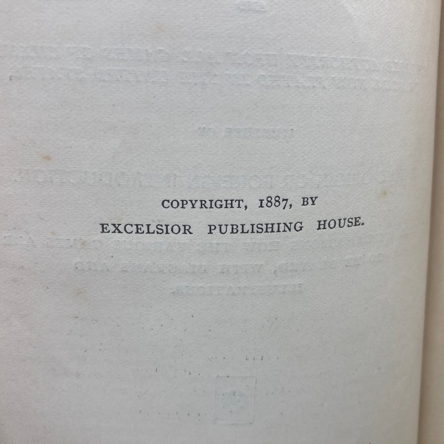 HOYLE, Edward "The Standard Hoyle" [Excelsior Publishing, 1887]