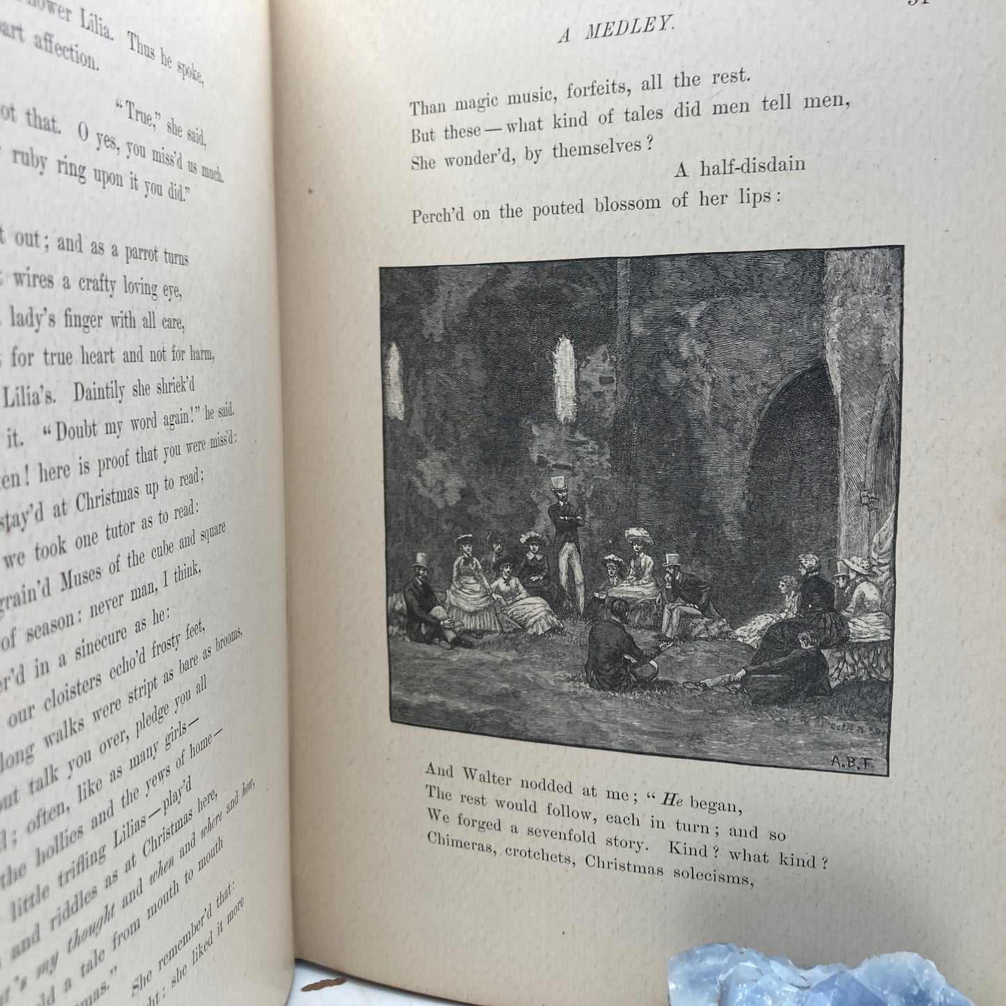 TENNYSON, Alfred Lord "The Princess" [James R. Osgood, 1884] Illustrated