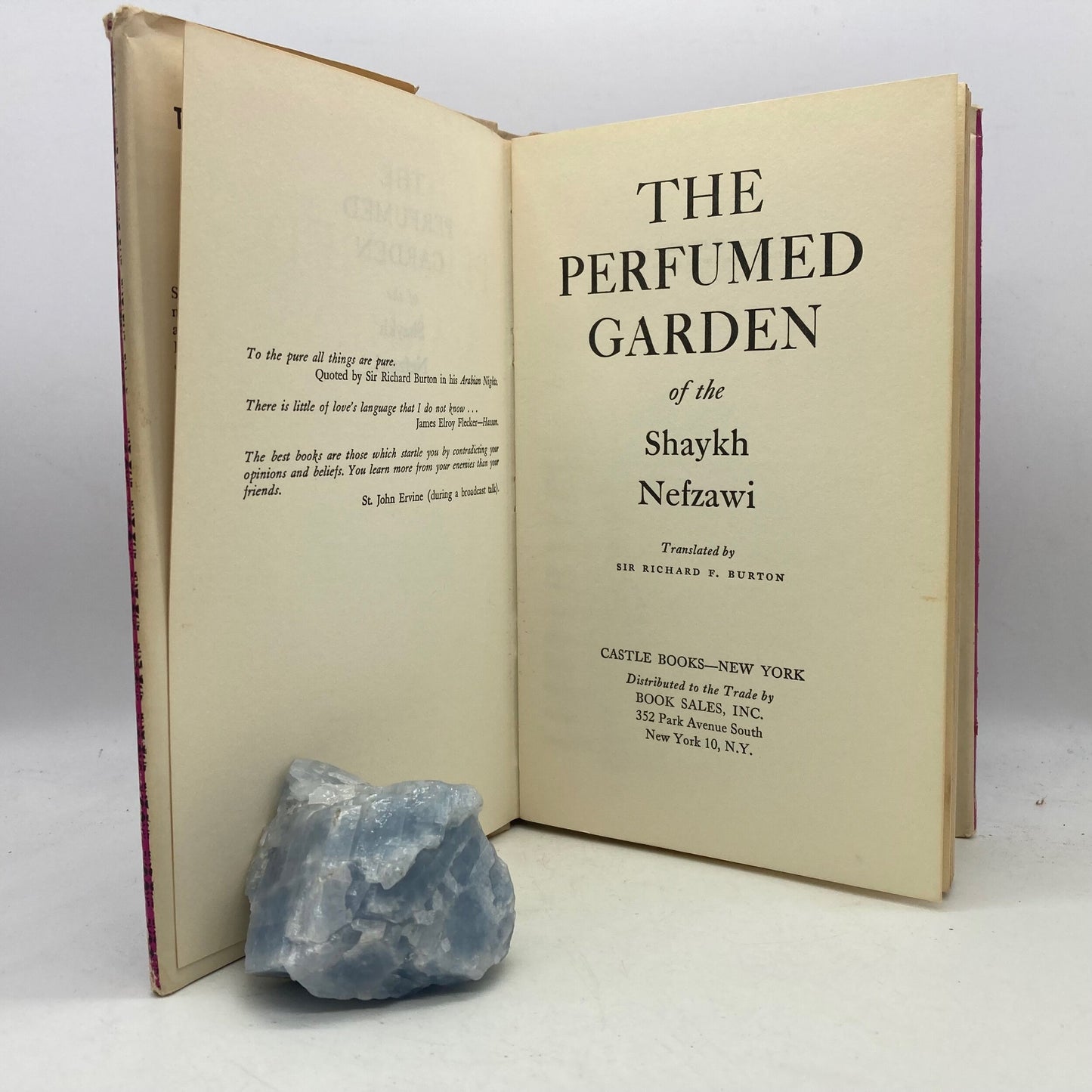 BURTON, Richard F. "The Perfumed Garden of the Shaykh Nefzawi" [Castle Books, 1964] - Buzz Bookstore