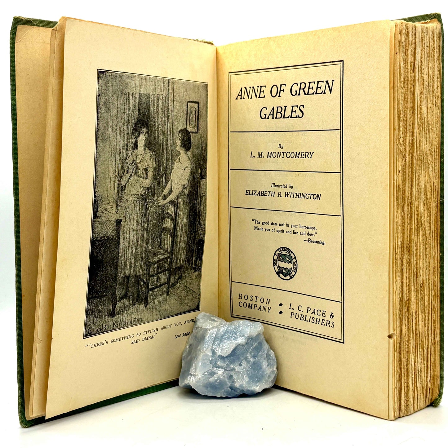 MONTGOMERY, L. M. "Anne of Green Gables" [L. C. Page & Company, 1947]
