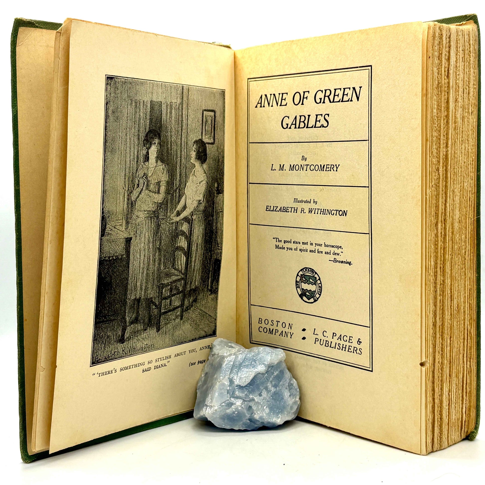 MONTGOMERY, L. M. "Anne of Green Gables" [L. C. Page & Company, 1947]