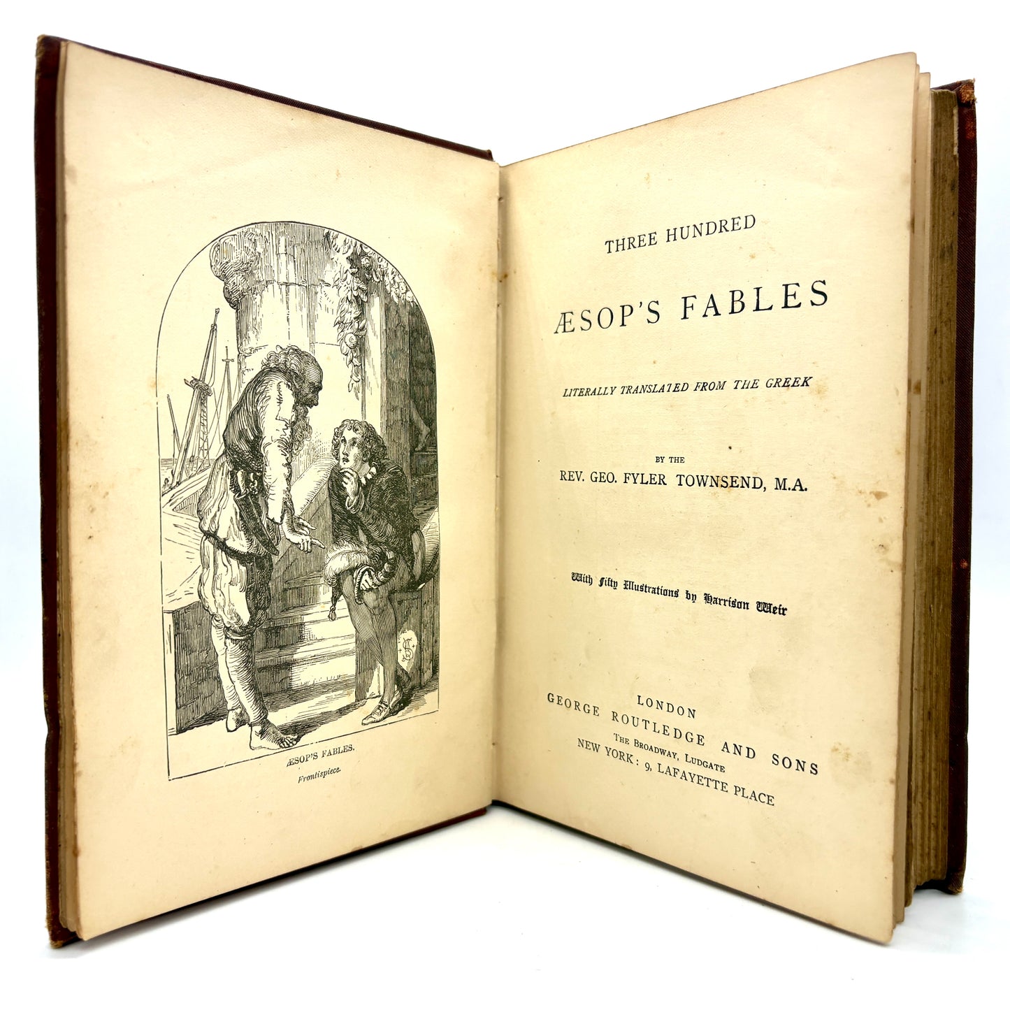 AESOP "Three Hundred Aesop's Fables" [George Routledge, n.d./c1890s]