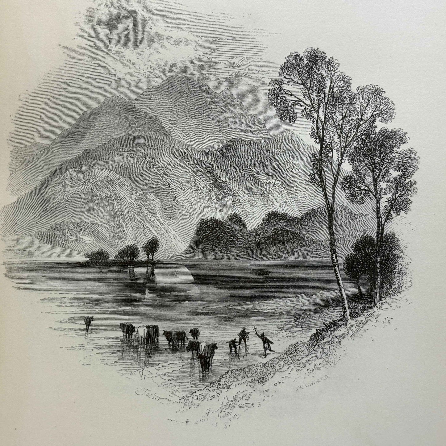 SCOTT, Sir Walter "The Lady of the Lake" [Adam & Charles Black, 1853] Gauffered Edges