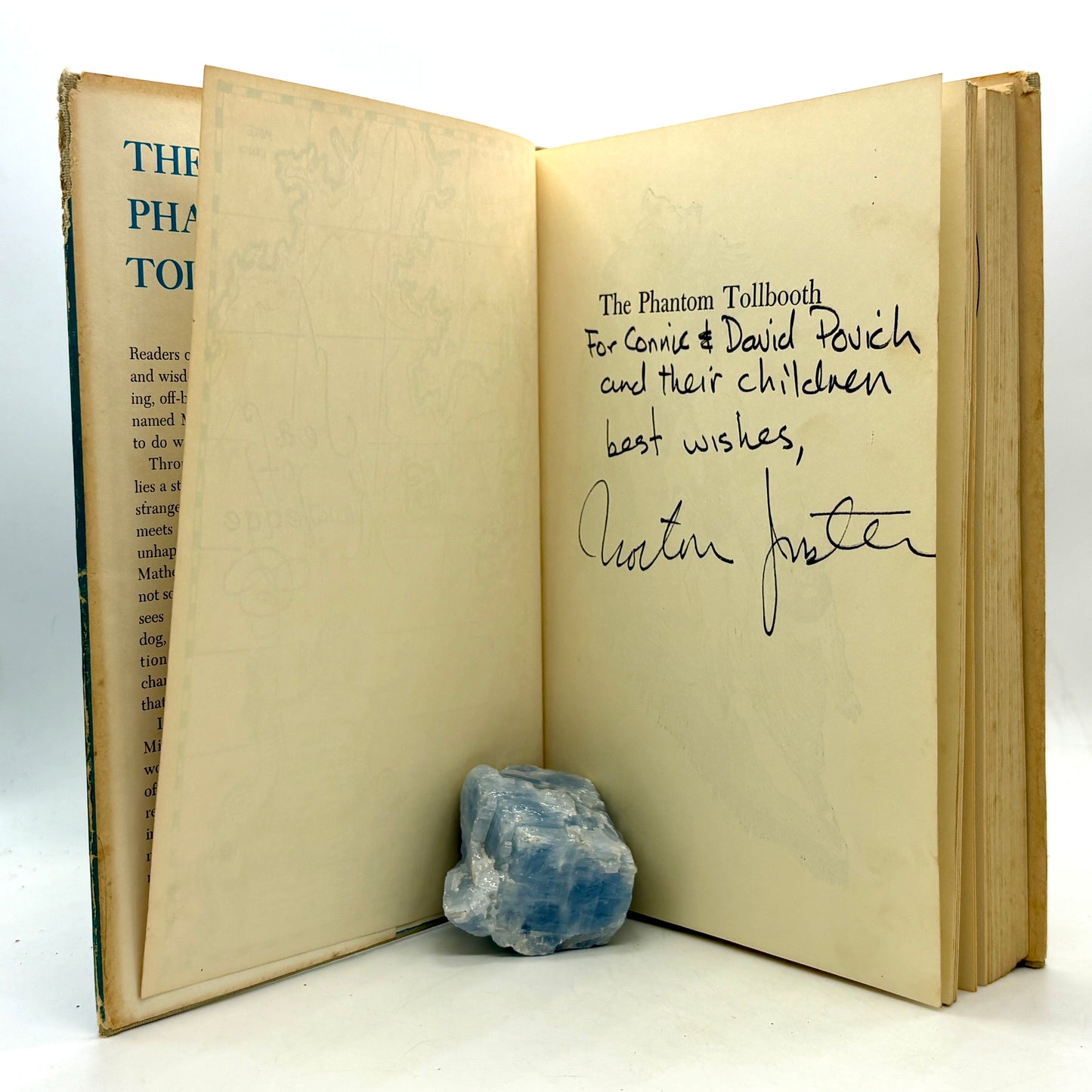 JUSTER, Norton “The Phantom Tollbooth” [Random House, 1965] Inscribed 5th Printing