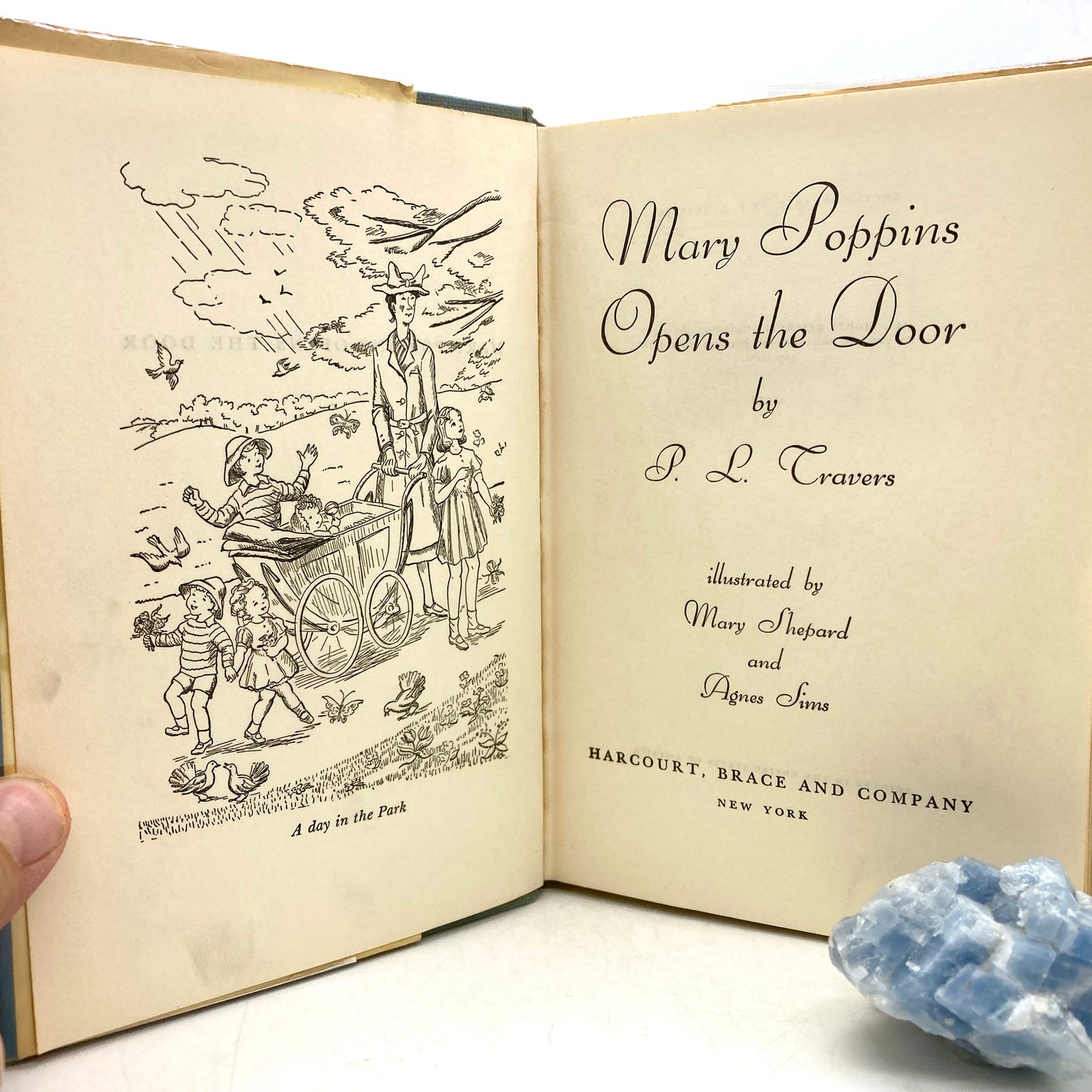 TRAVERS, P.L. "Mary Poppins Opens the Door" [Harcourt, Brace & World, c1958]