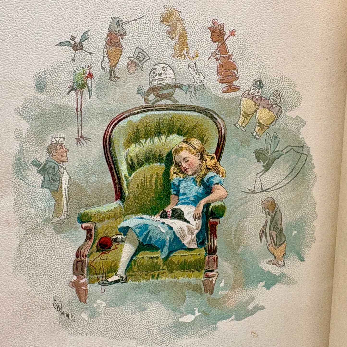 CARROLL, Lewis "Through the Looking-Glass" [Thomas Y. Crowell, 1893]