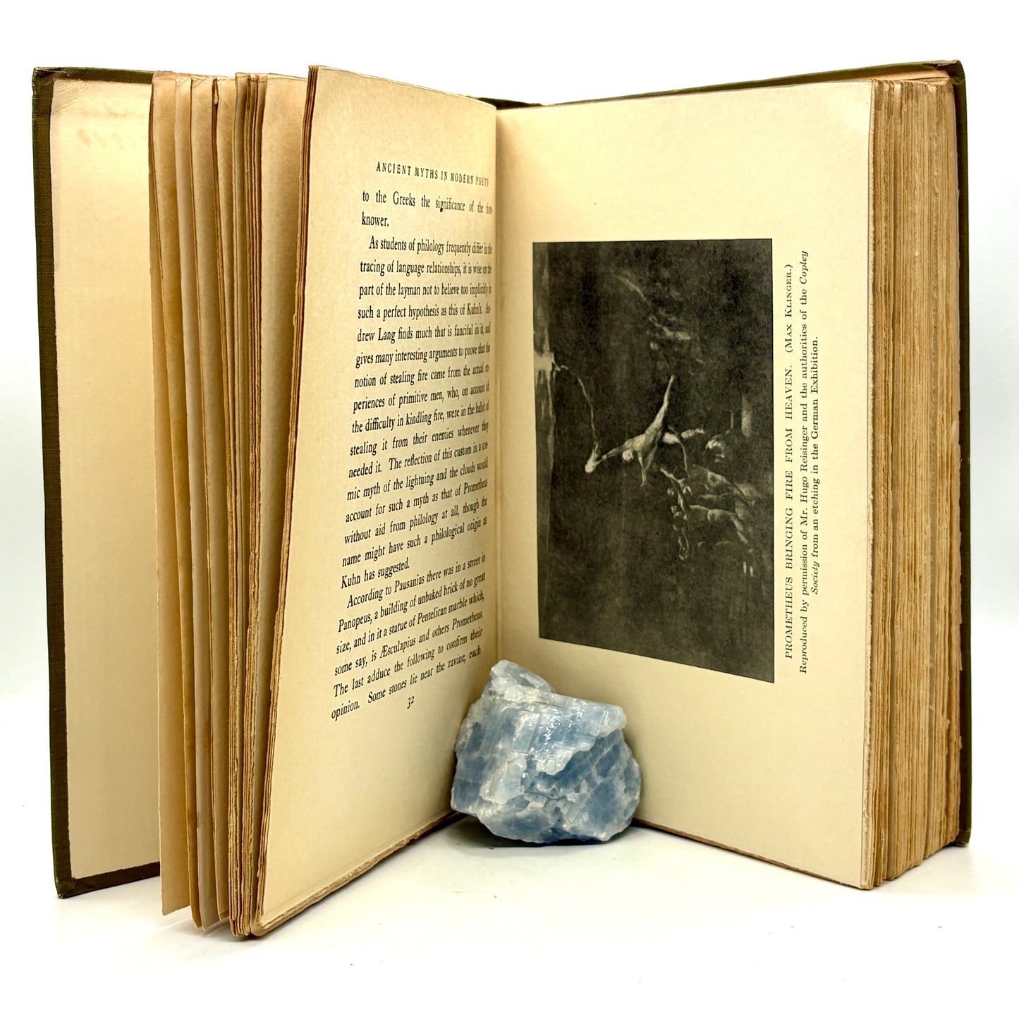 CLARKE, Helen Archibald "Ancient Myths in Modern Poets" [Baker & Taylor, 1910]