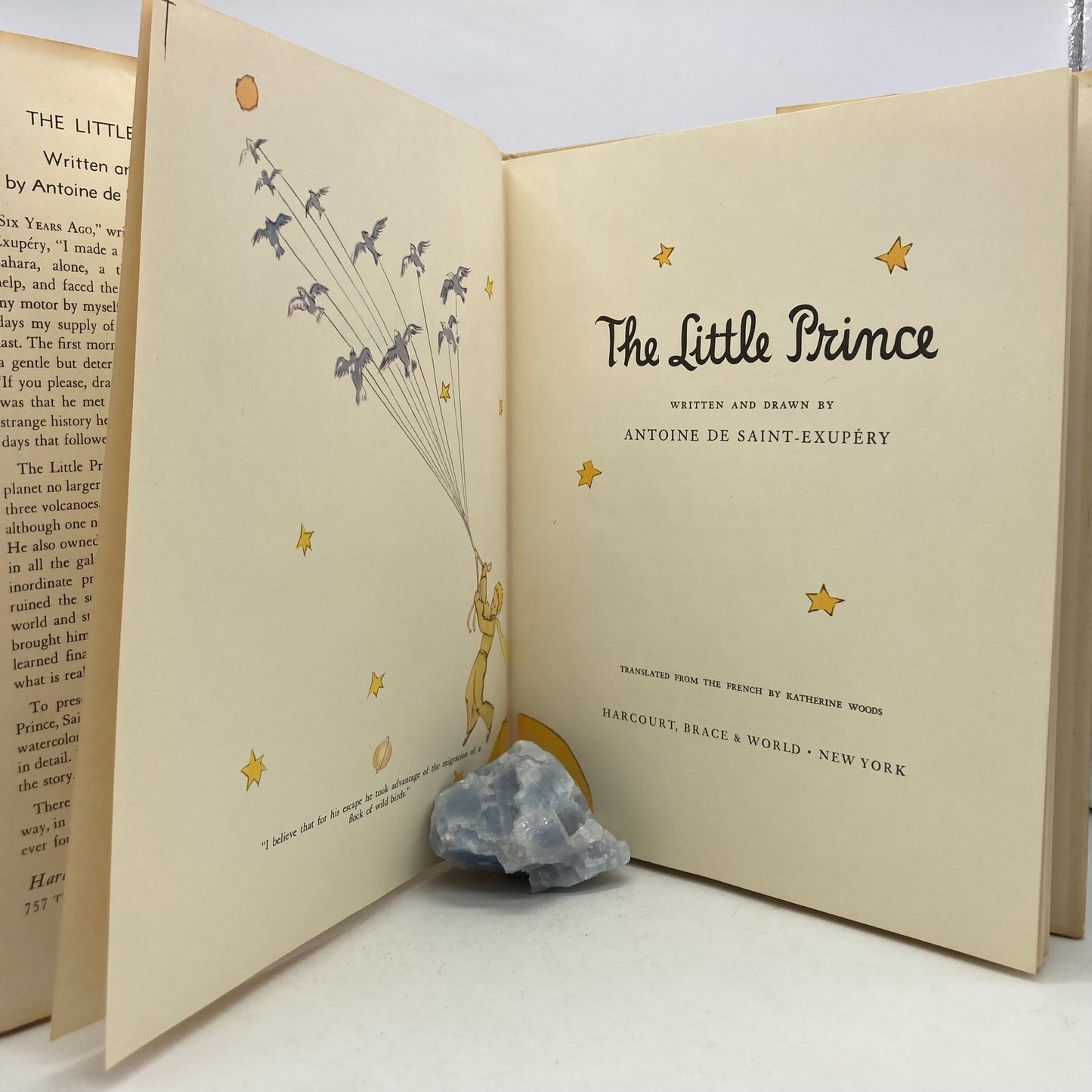 DE SAINTE-EXUPERY, Antoine "The Little Prince" [Harcourt, Brace & World, 1943/c1960s] - Buzz Bookstore