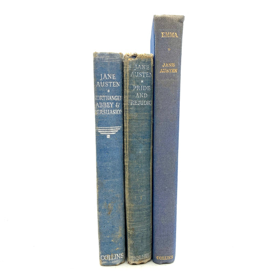 AUSTEN, Jane - 3 volume vintage set [Collins, c1940s-1953]