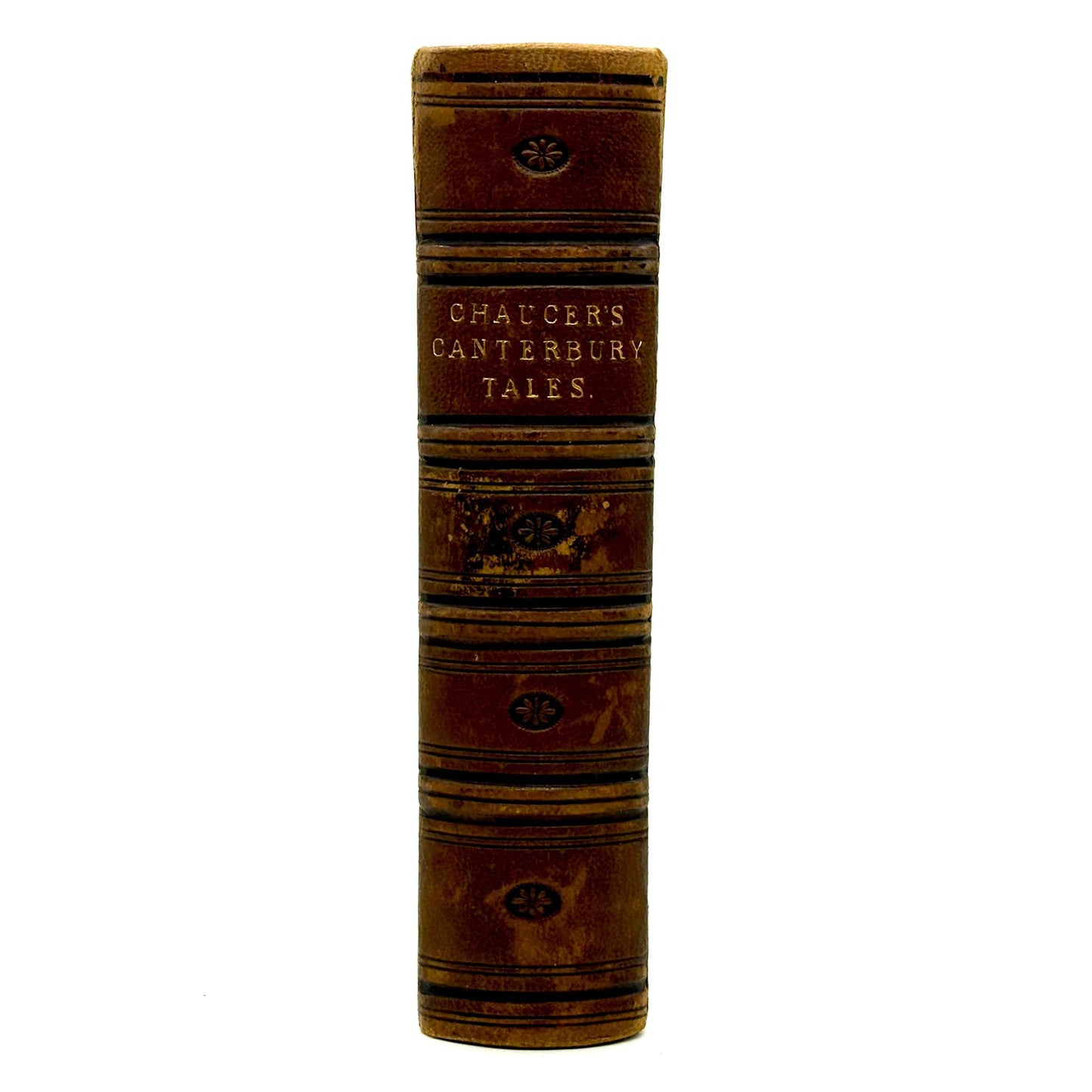CHAUCER, Geoffrey "The Canterbury Tales" [Routledge, 1854] Gauffered Edges