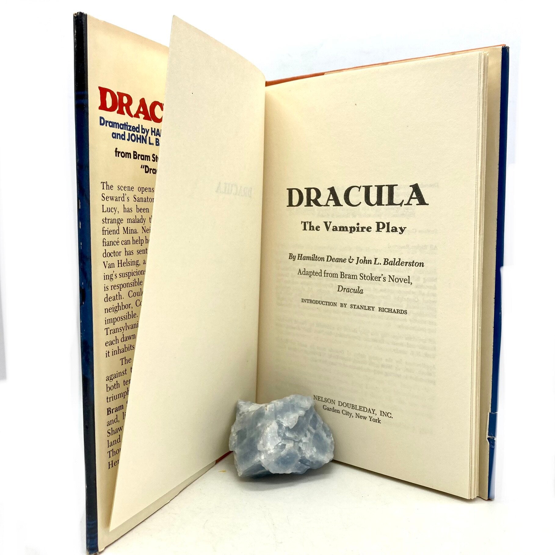 DEANE, Hamilton and BALDERSTON, John L. "Dracula: The Vampire Play" [Nelson Doubleday, 1971] - Buzz Bookstore