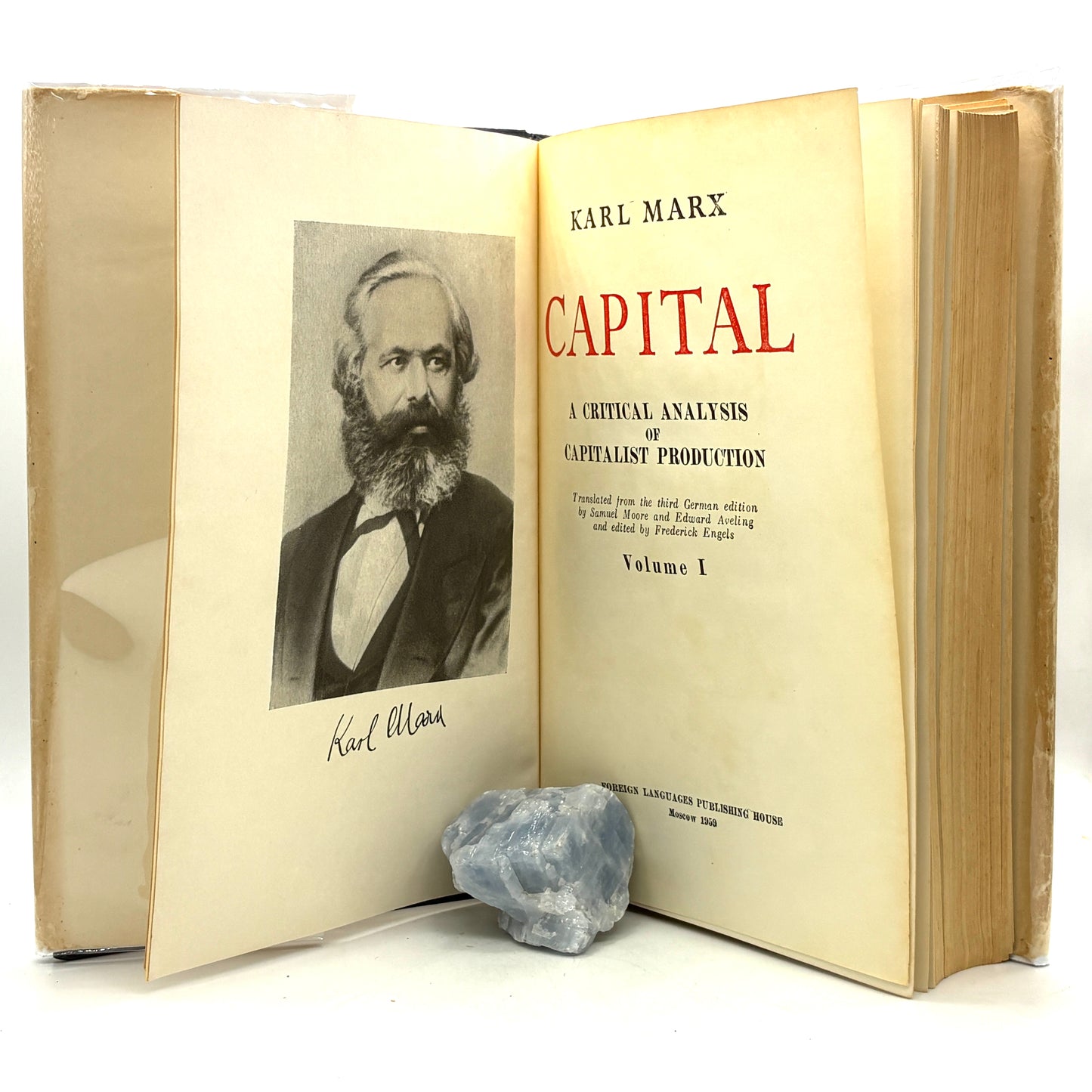 MARX, Karl "Capital" [Foreign Languages Publishing House, 1957–1959]