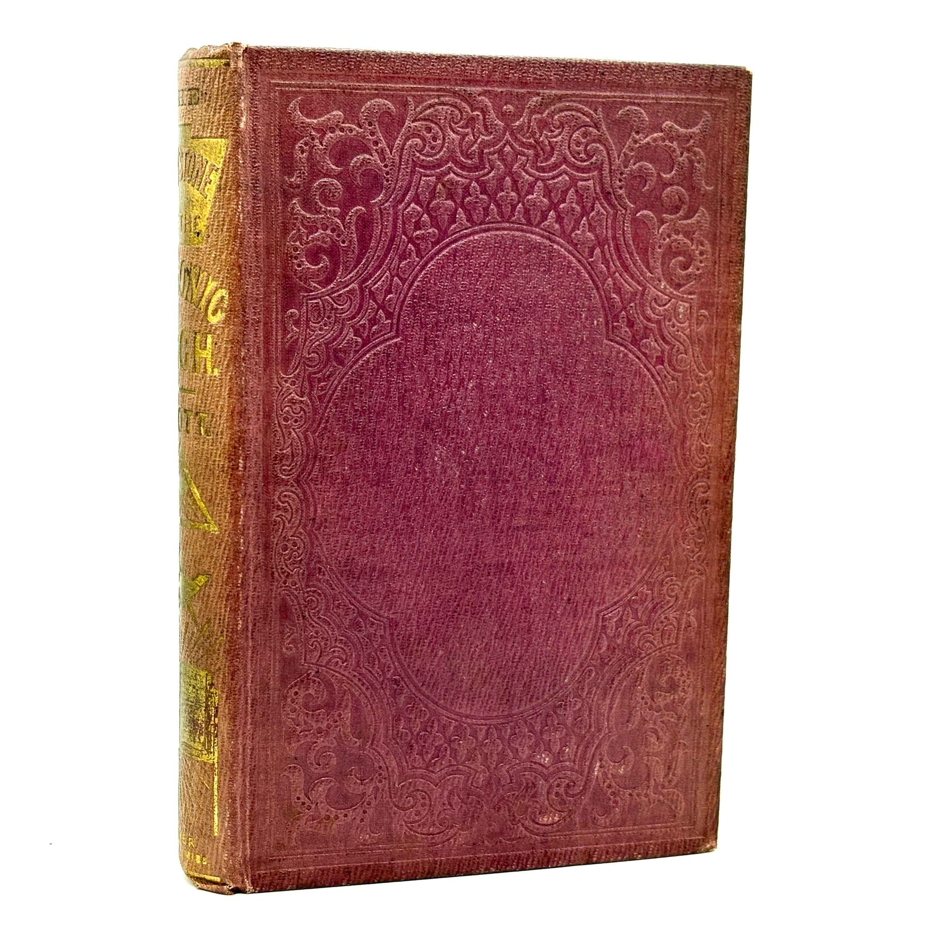 SCOTT, Charles "The Keystone of the Masonic Arch" [Thomas Palmer, 1856]