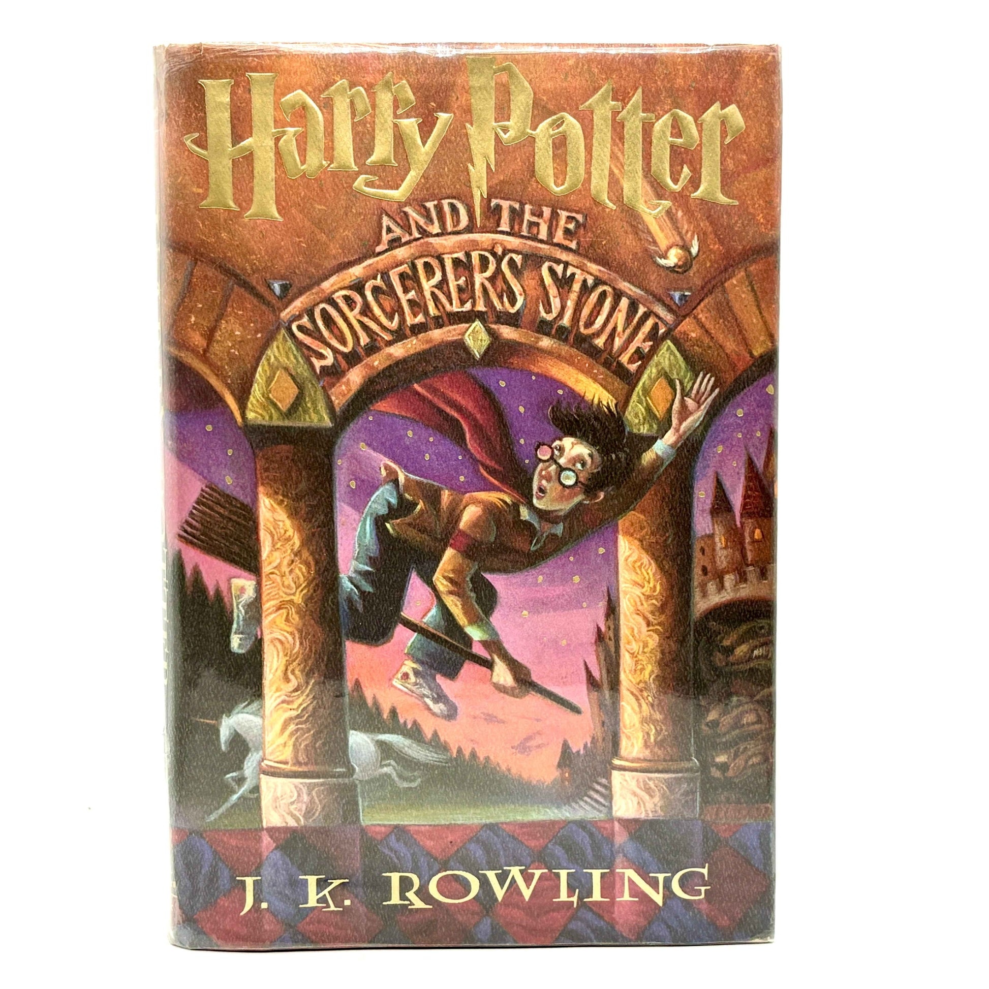 ROWLING, J.K. "Harry Potter and the Sorcerer's Stone" [Arthur A. Levine, 1998] 1st Printing