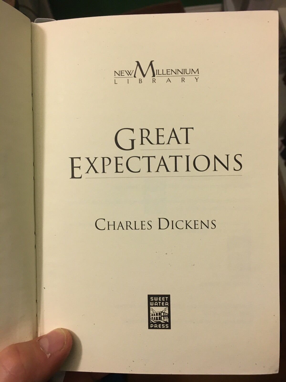 DICKENS, Charles "Great Expectations" [Sweetwater Press, 1998] - Buzz Bookstore