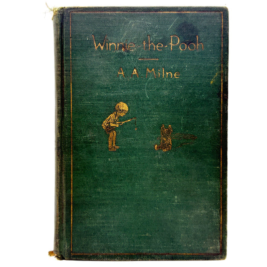 MILNE, A. A. “Winnie-the-Pooh” [E. P. Dutton & Company, 1927]