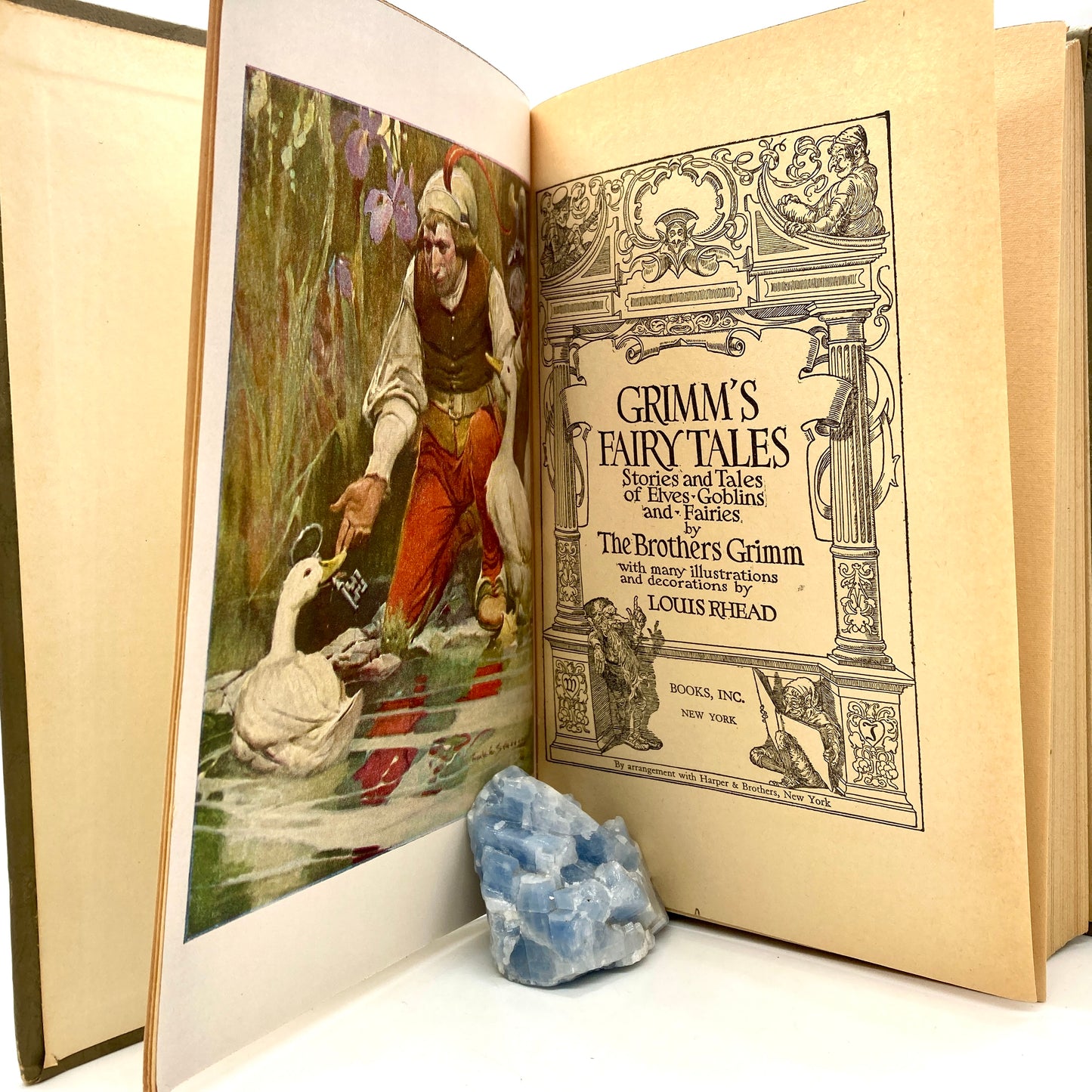 "Grimm's Fairy Tales"/"Andersen's Fairy Tales" [Books Inc, 1942]