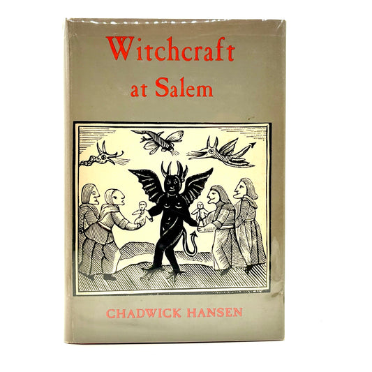 HANSEN, Chadwick "Witchcraft at Salem" [George Braziller, 1969] 1st/4th