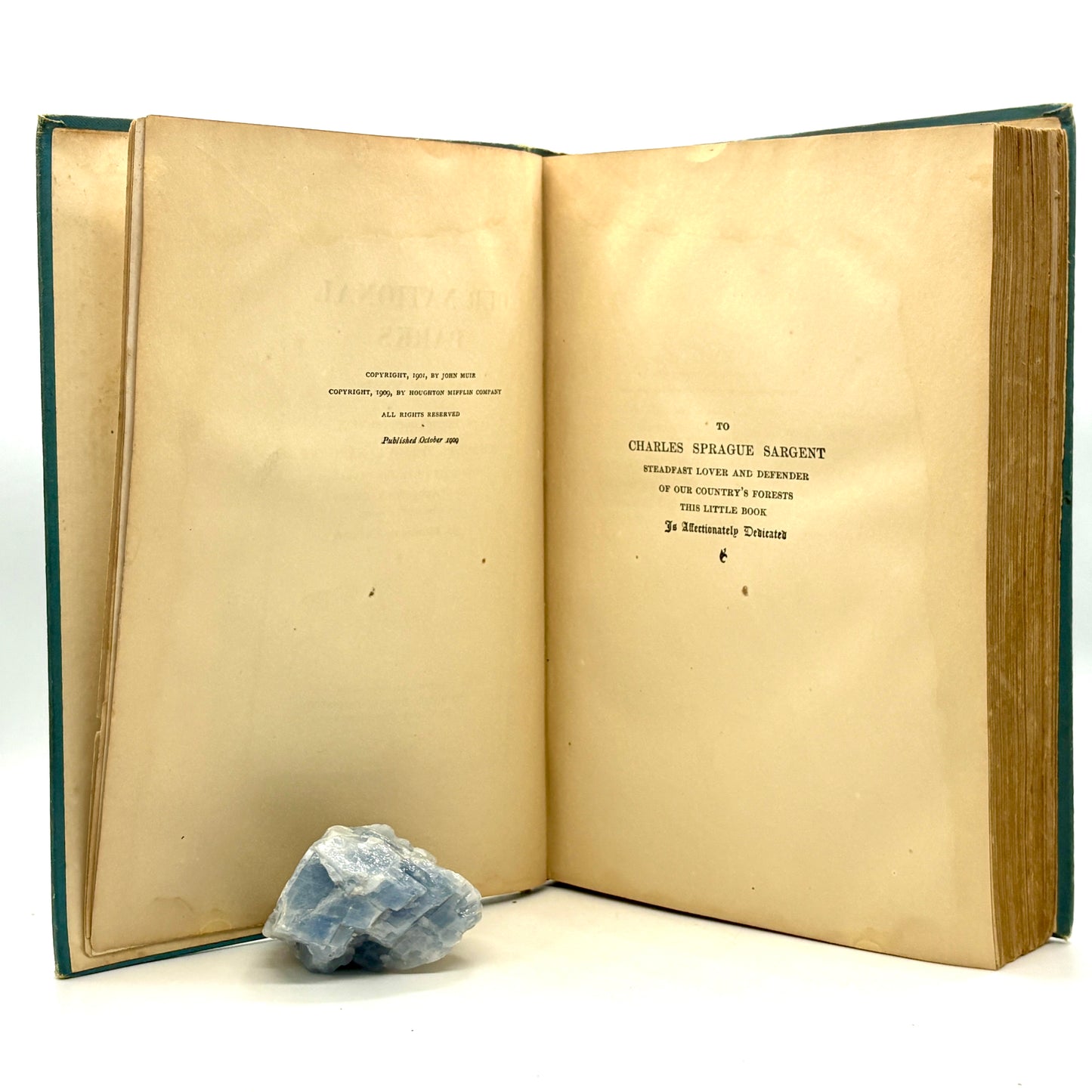 MUIR, John "Our National Parks" [Houghton Mifflin Company, 1909]