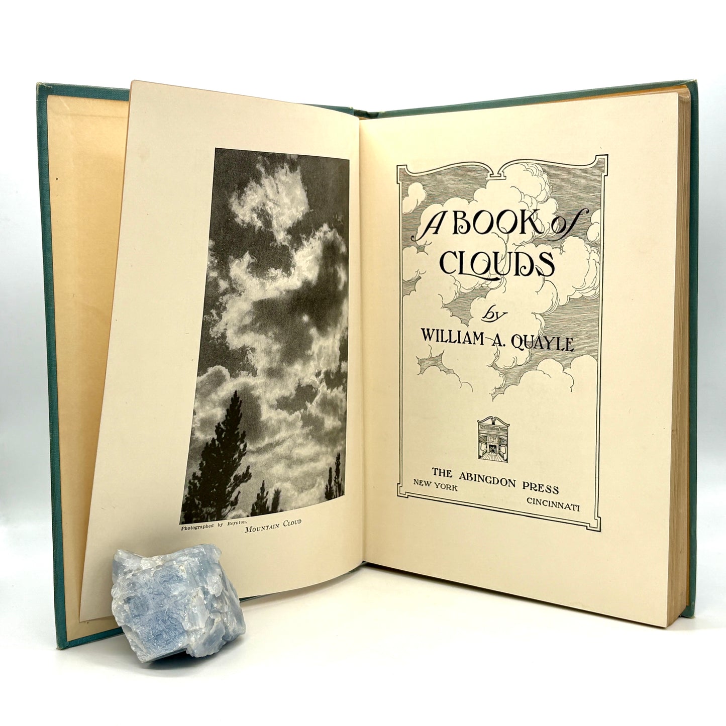 QUAYLE, William A. "A Book of Clouds" [The Abingdon Press, 1925]