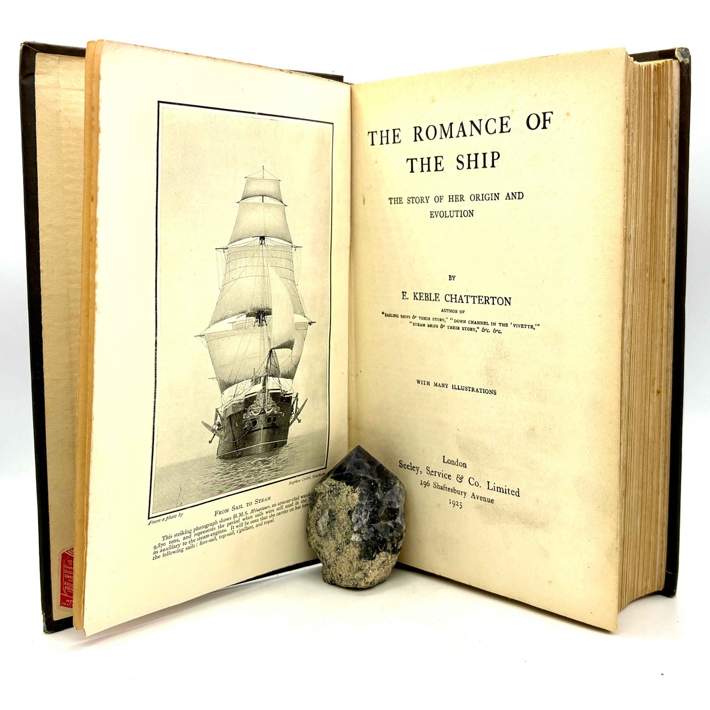 CHATTERTON, E. Keble "The Romance of the Ship" [Seeley, Service & Co, 1925]