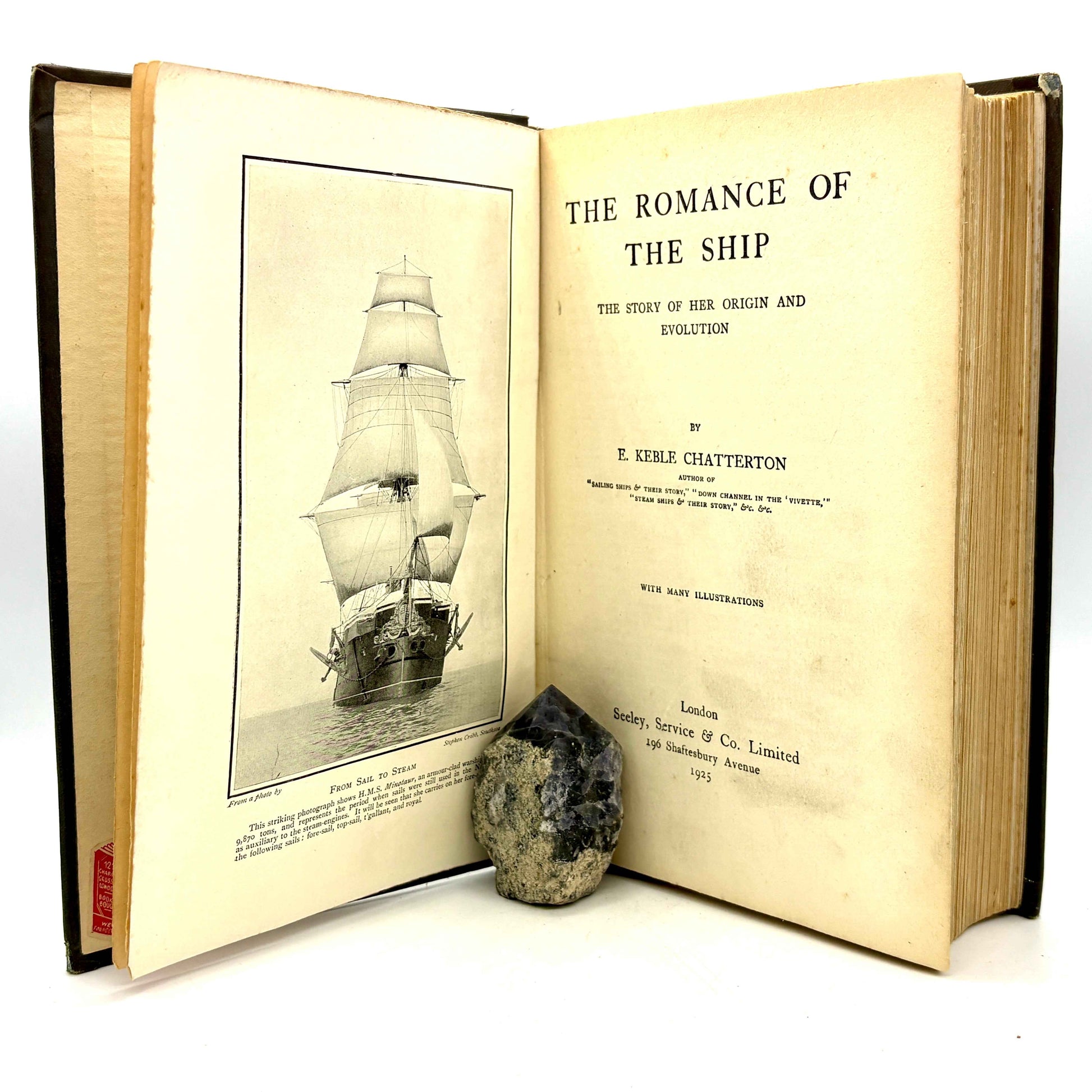 CHATTERTON, E. Keble "The Romance of the Ship" [Seeley, Service & Co, 1925]
