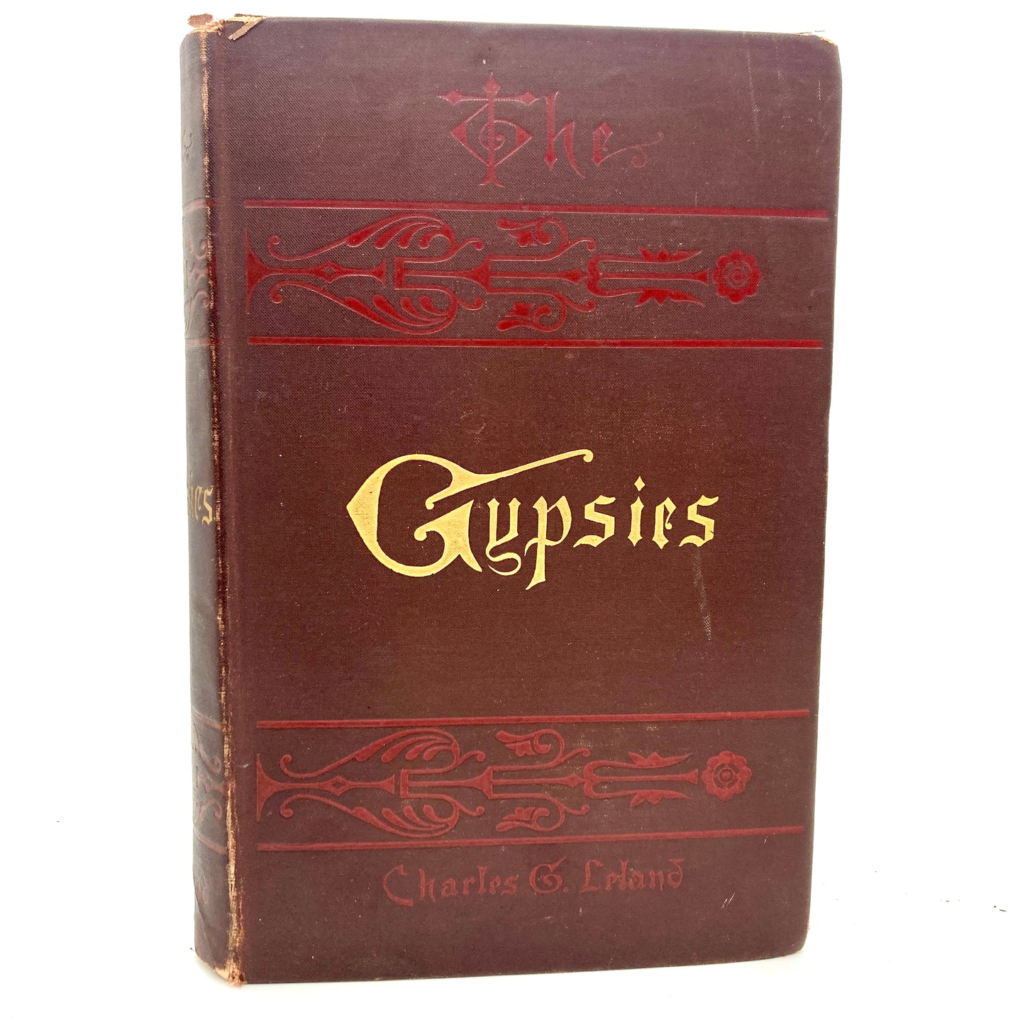 LELAND, Charles G. "The Gypsies" [Houghton, Mifflin, 1882] 1st Edition