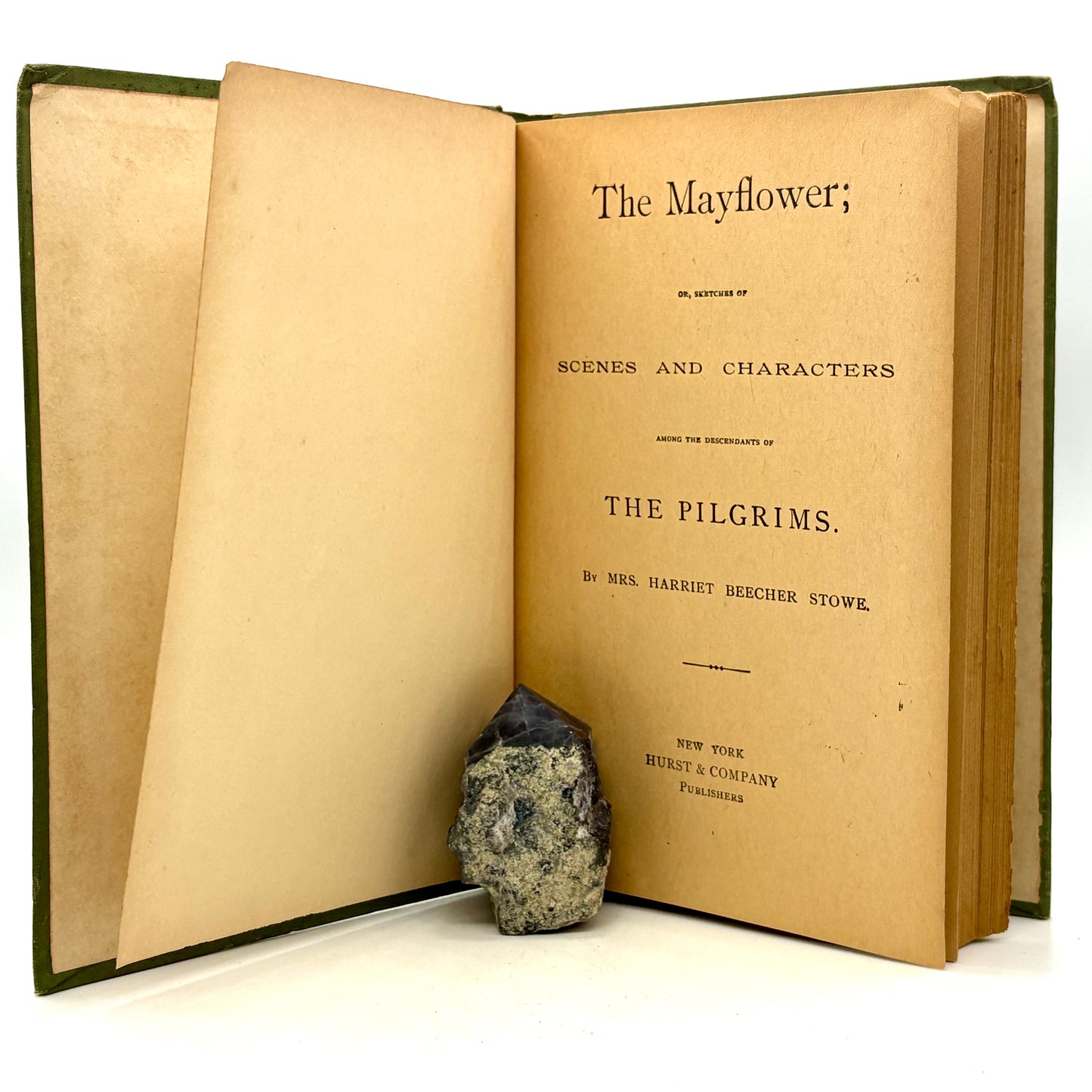 STOWE, Harriet Beecher "The Mayflower" [Hurst & Co, n.d./c1890s]