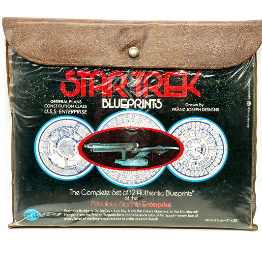 "Star Trek Blueprints: General Plans, Constitution Class U.S.S. Enterprise" [Ballantine,c1975]