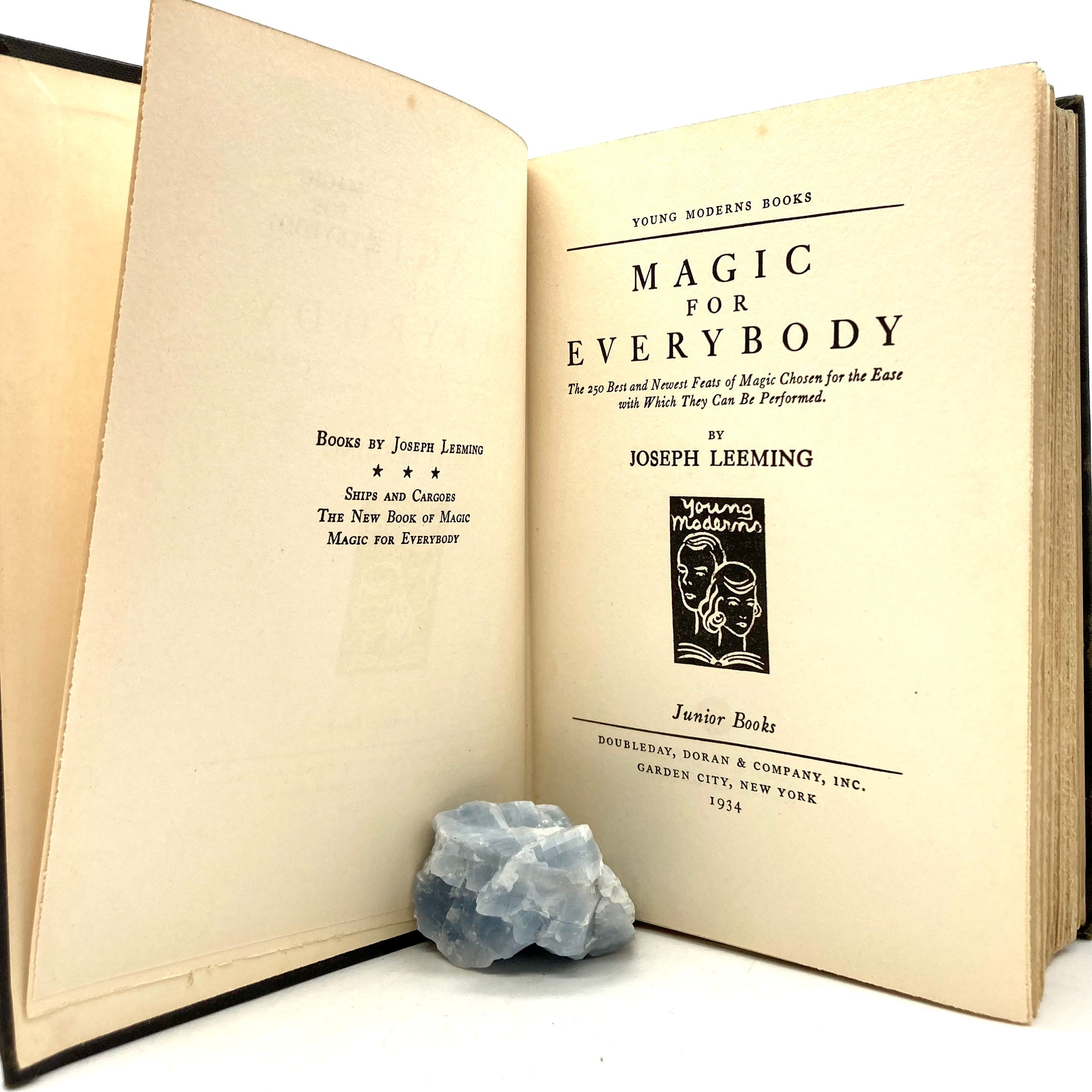 LEEMING, Joseph "Magic for Everybody" [Doubleday, Doran & Co, 1934] - Buzz Bookstore