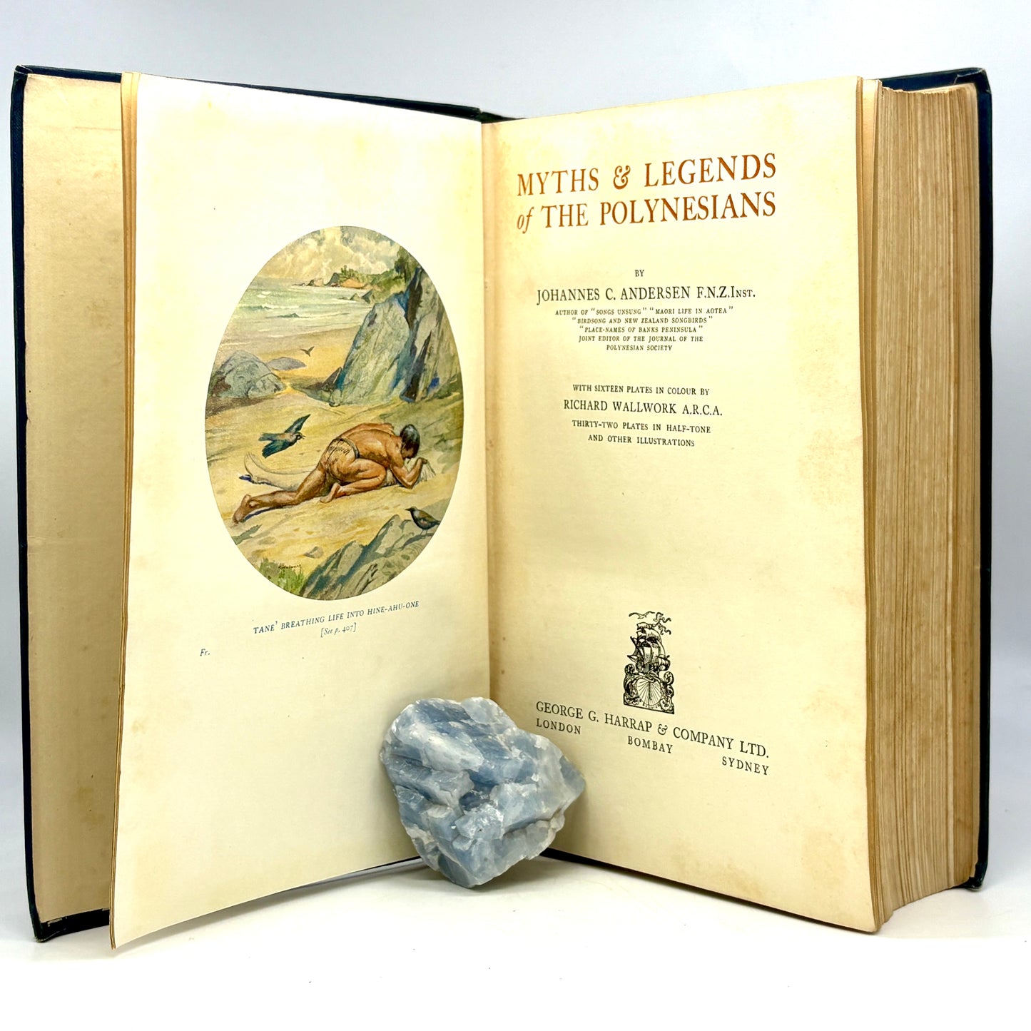 ANDERSEN, Johannes “Myths and Legends of the Polynesians” [Harrap, 1928]