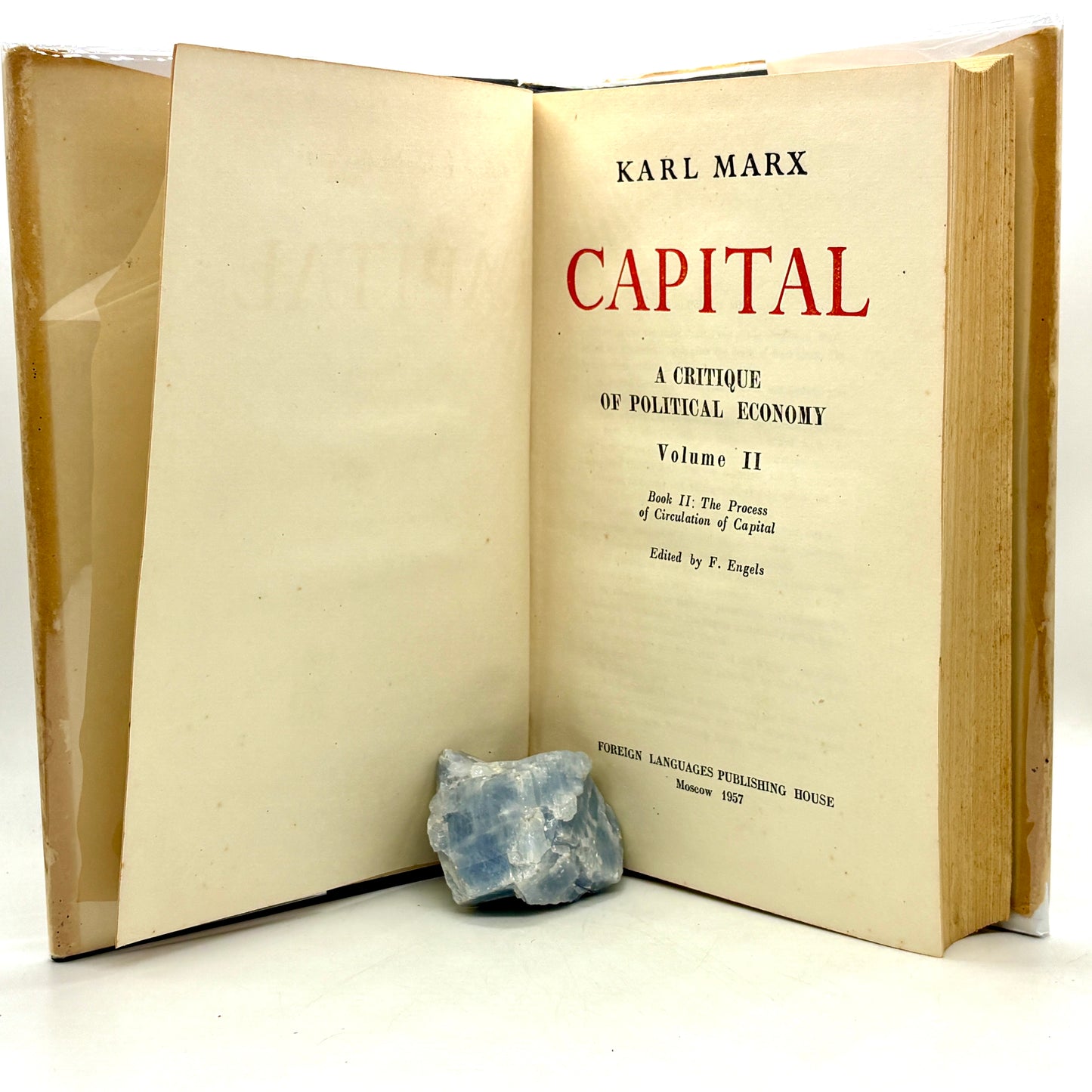 MARX, Karl "Capital" [Foreign Languages Publishing House, 1957–1959]