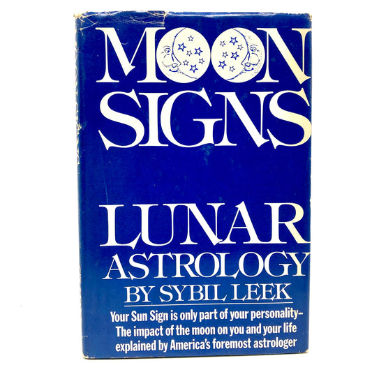 LEEK, Sybil "Moon Signs: Lunar Astrology" [Berkley Publishing, 1977]