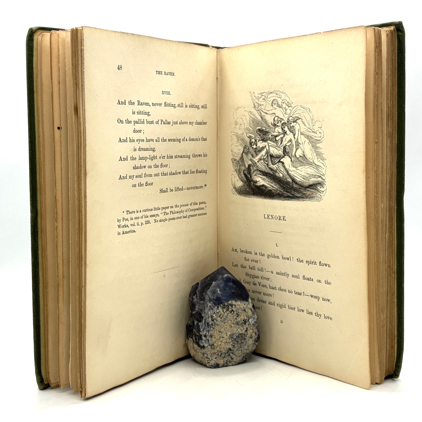 POE, Edgar Allan "The Poetical Works" [Addey & Co, 1856] 2nd Edition, Illustrated