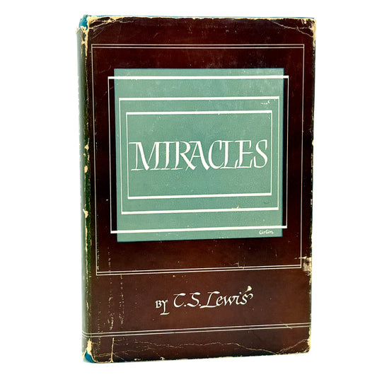 LEWIS, C. S. "Miracles" [Macmillan, 1947] 1st Edition