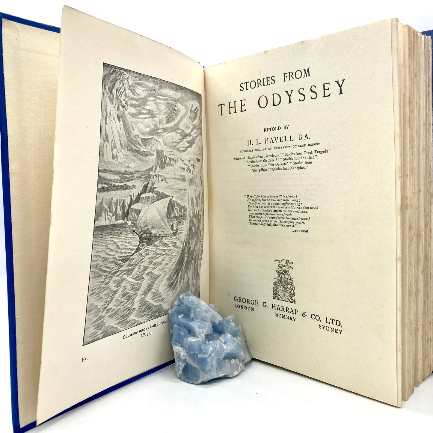 HAVELL, H.L. "Stories From the Odyssey" [George G. Harrap, 1931]