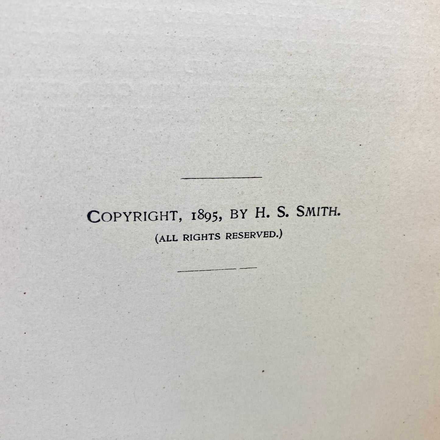 HARLAND, Marion "The Home of the Bible" [Imperial Publishing, 1895]