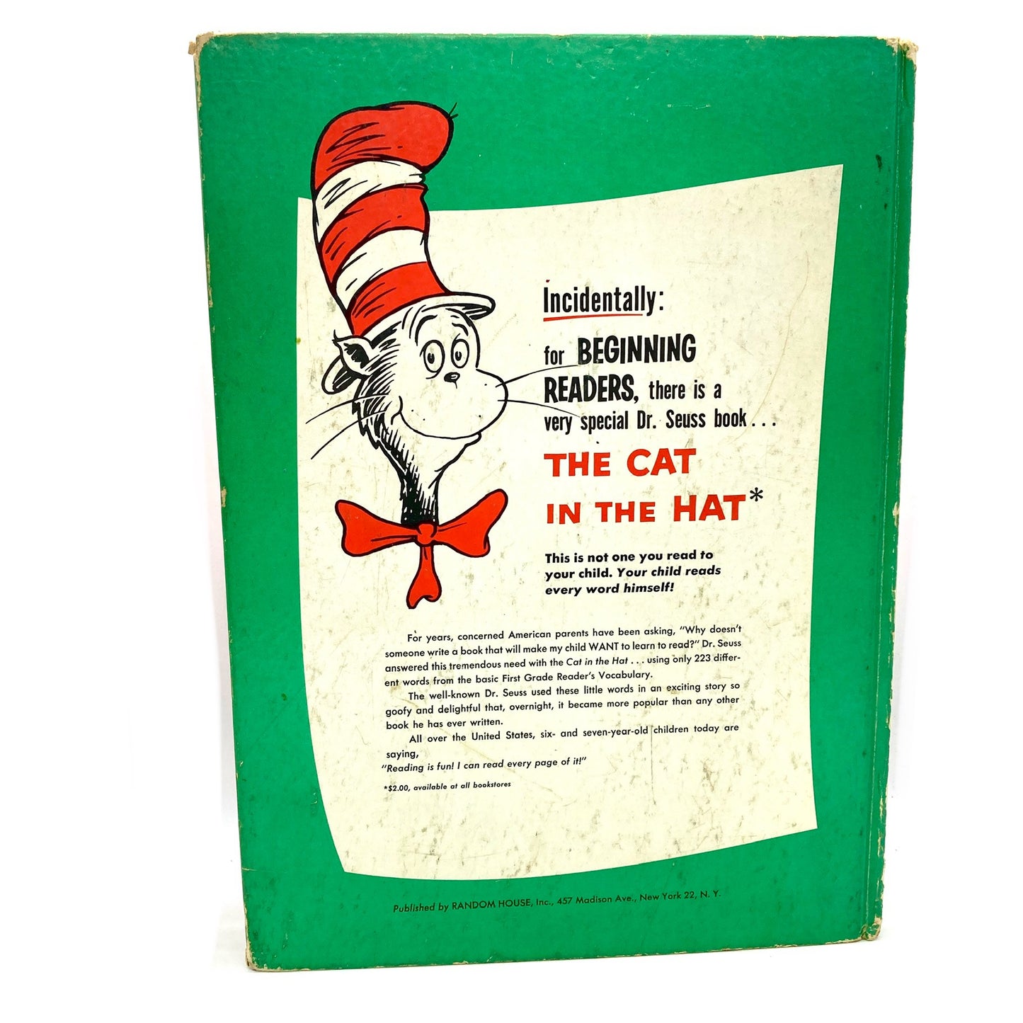 SEUSS, Dr. "How the Grinch Stole Christmas" [Random House, 1957] 1st Edition/1st Issue