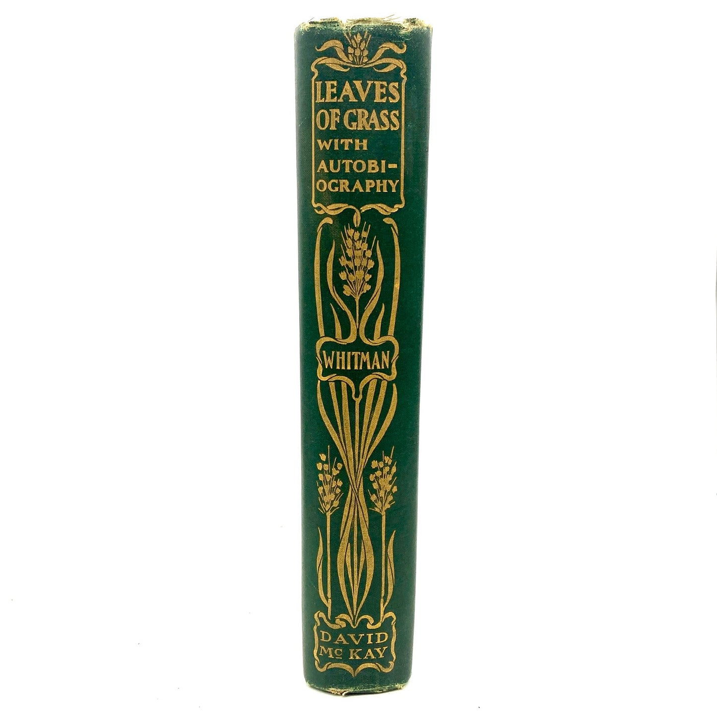 WHITMAN, Walt "Leaves of Grass with Autobiography" [David McKay, 1900]