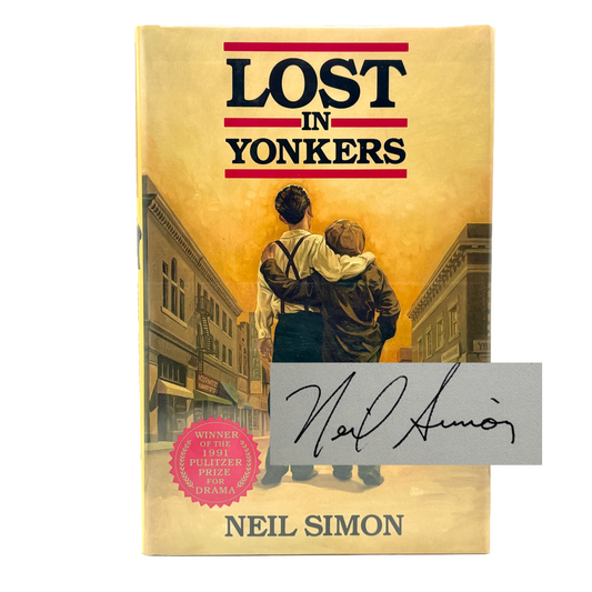 SIMON, Neil “Lost in Yonkers” [Random House, 1991] Signed 1st Edition