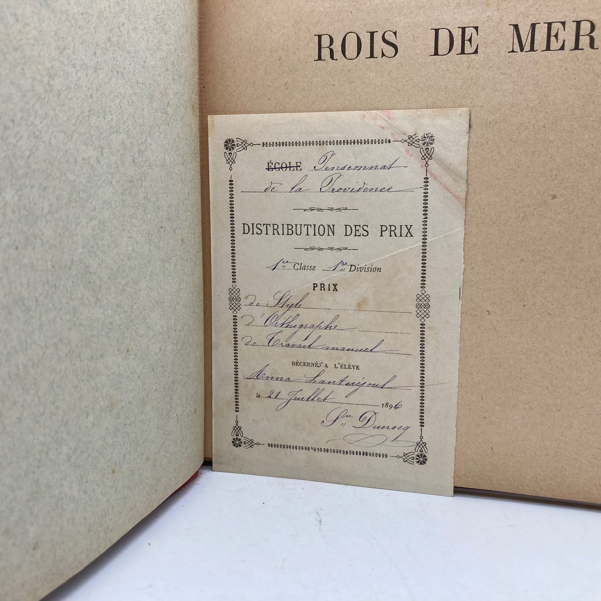 CAHUN, Leon "Les Rois des Mers" [Librarie d'Education de la Jeunesse, c1896] - Buzz Bookstore