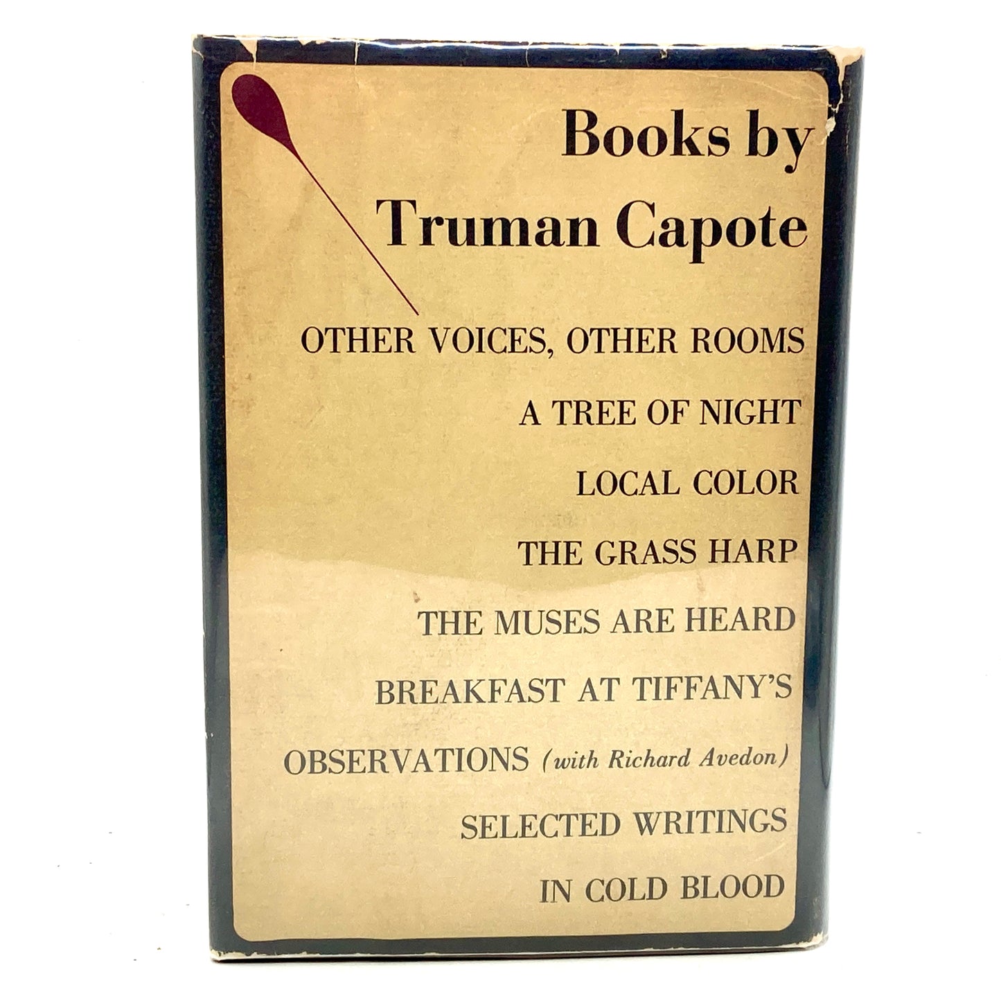 CAPOTE, Truman "In Cold Blood" [Random House, 1965] 1st Edition, 1st Printing