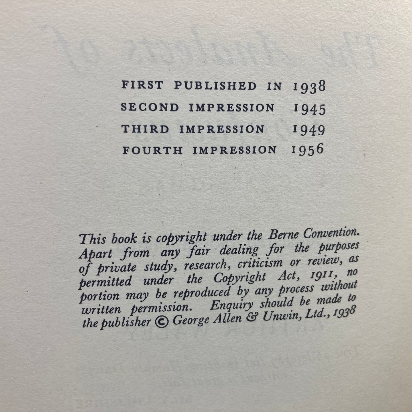 WALEY, Arthur "The Analects of Confucius" [George Allen & Unwin, 1956]