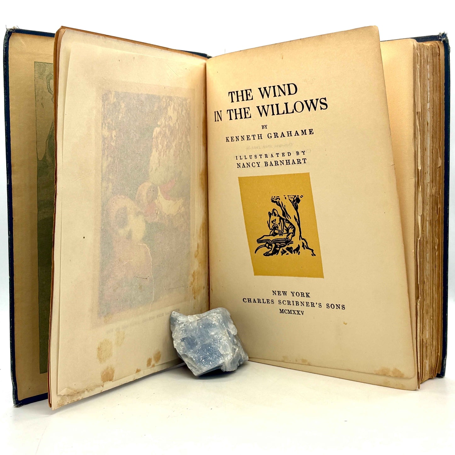 GRAHAME, Kenneth “The Wind in the Willows” [Charles Scribner’s Sons, 1925]