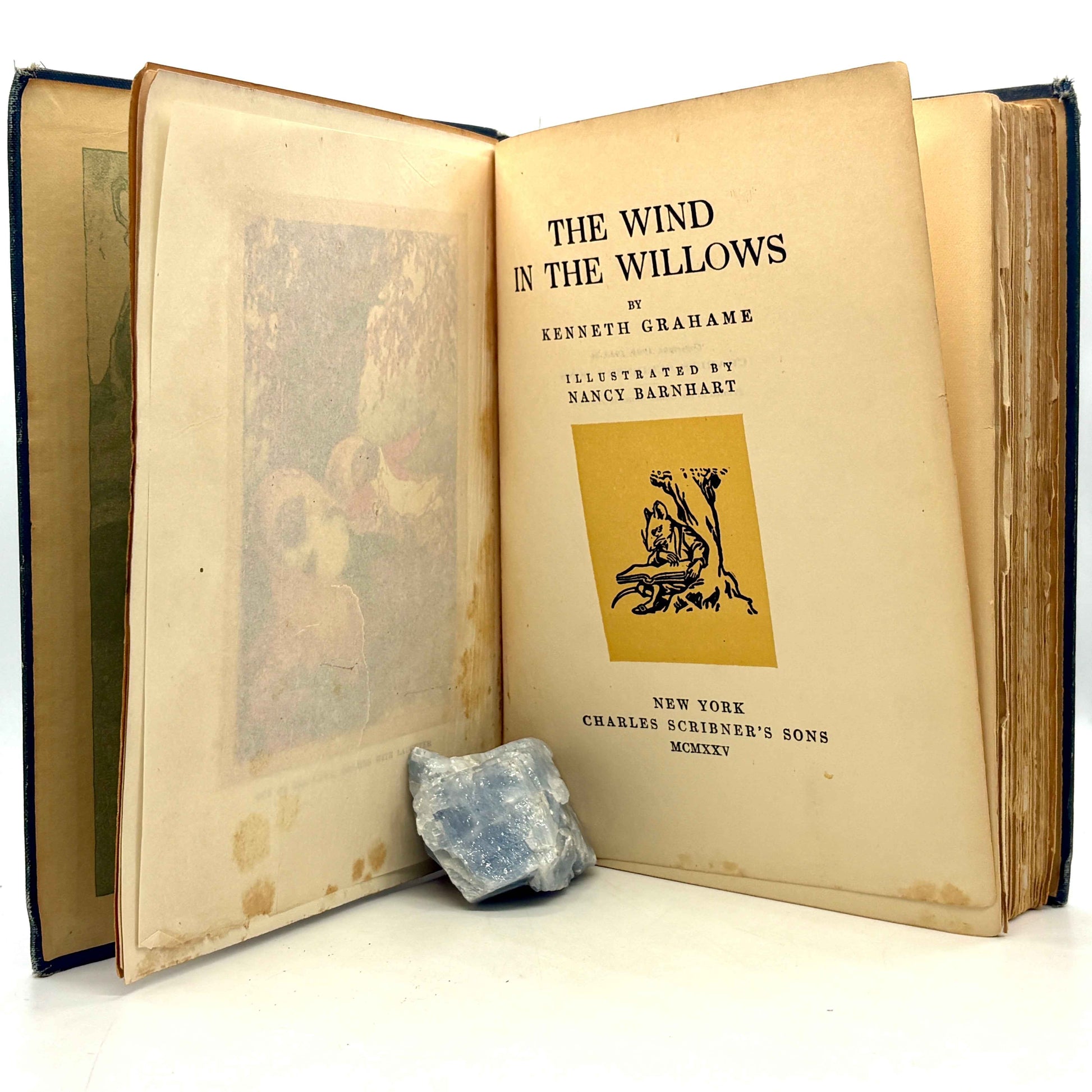 GRAHAME, Kenneth “The Wind in the Willows” [Charles Scribner’s Sons, 1925]