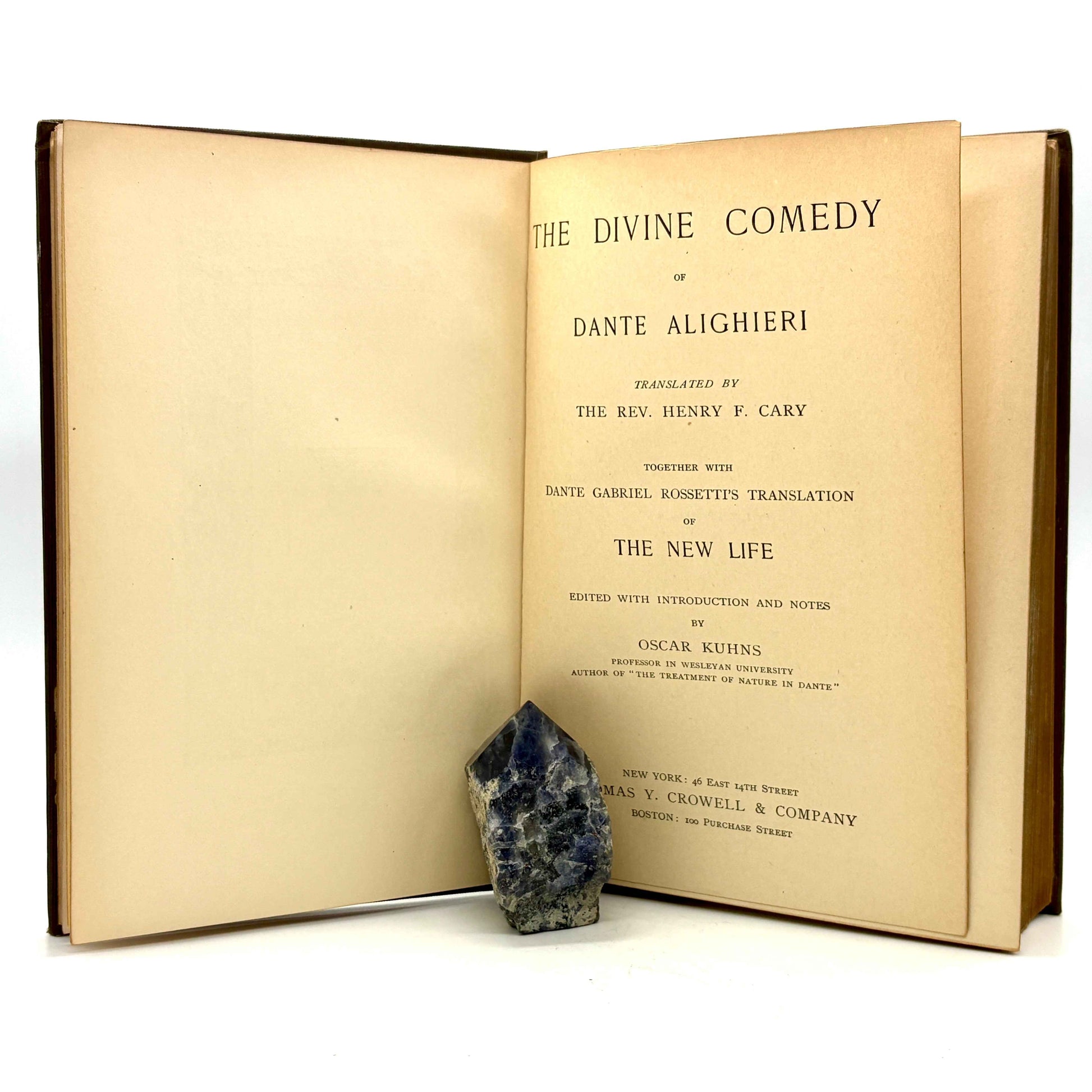 ALIGHIERI, Dante "The Divine Comedy" [Thomas Y. Crowell. 1897]