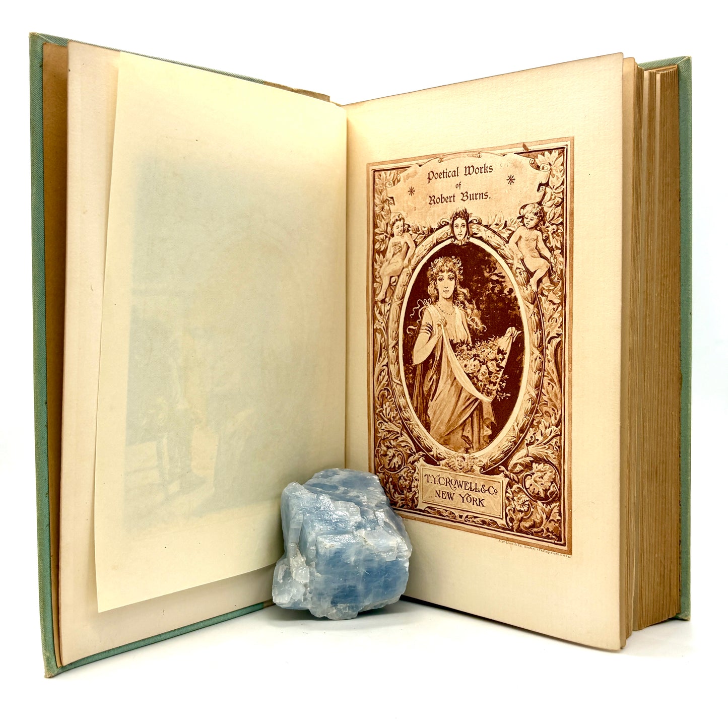 BURNS, Robert "Poetical Works of Robert Burns" [T.Y. Crowell, 1892]
